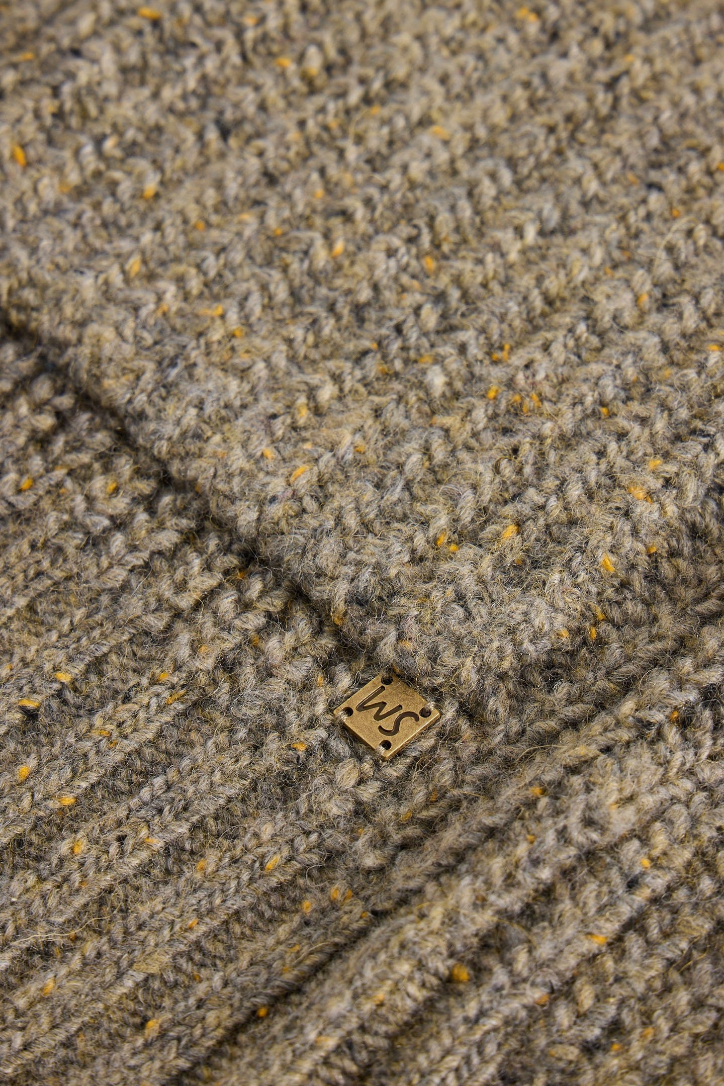 SHAWL NECK NEP CARDIGAN NATURAL MULTI 6