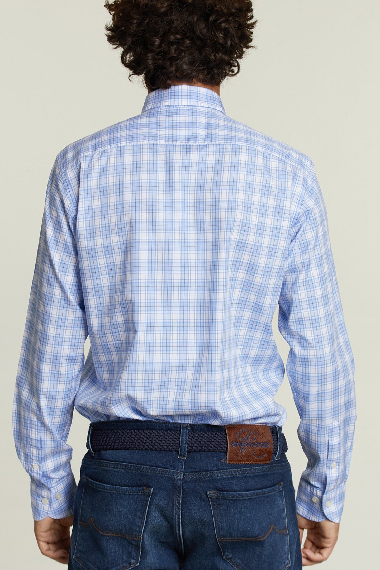 CUSTOM FIT CHECKED SHIRT MULTI 2