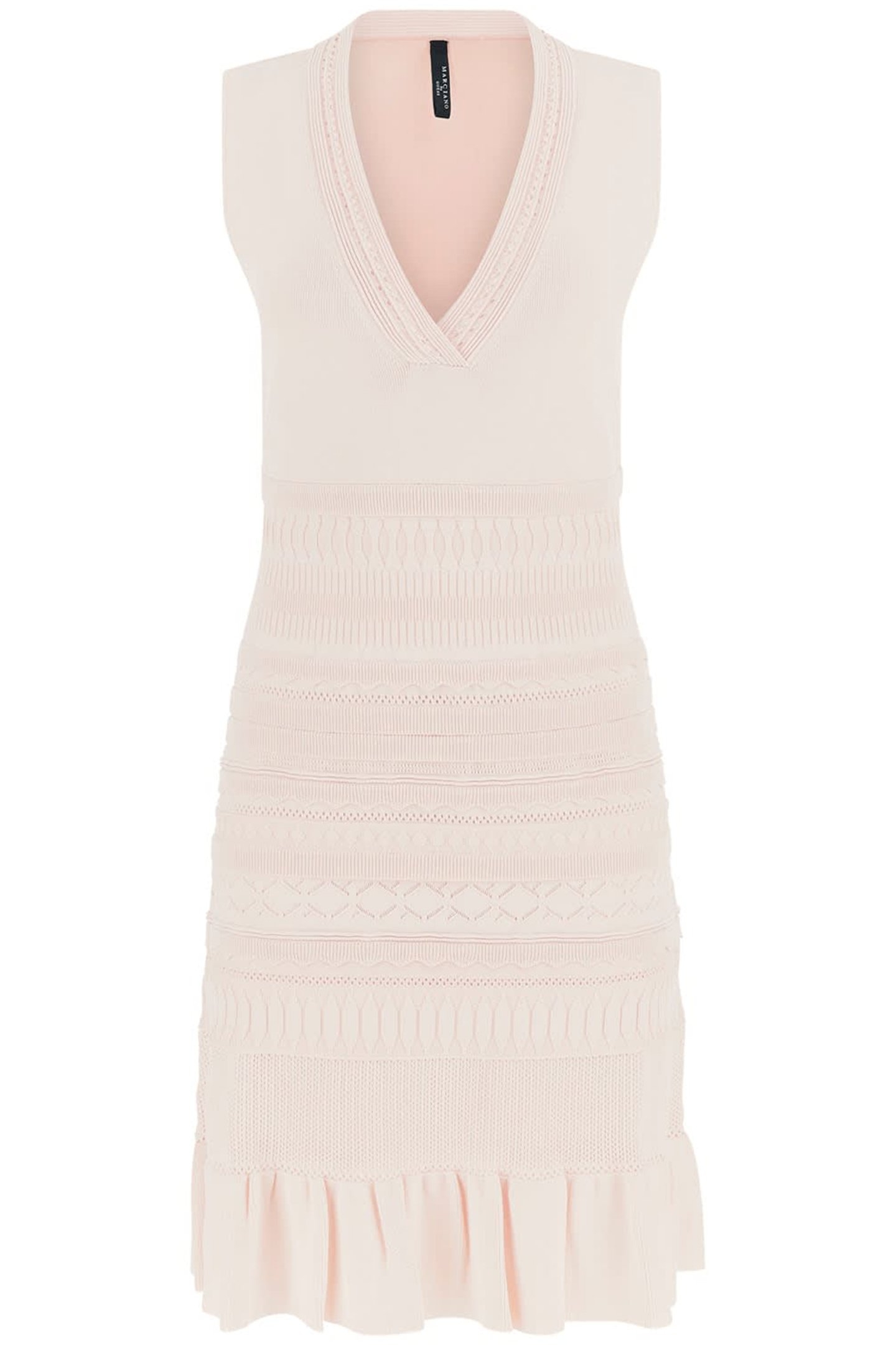 SYRIA SL V NECK DRES BLUSH BREEZE 5