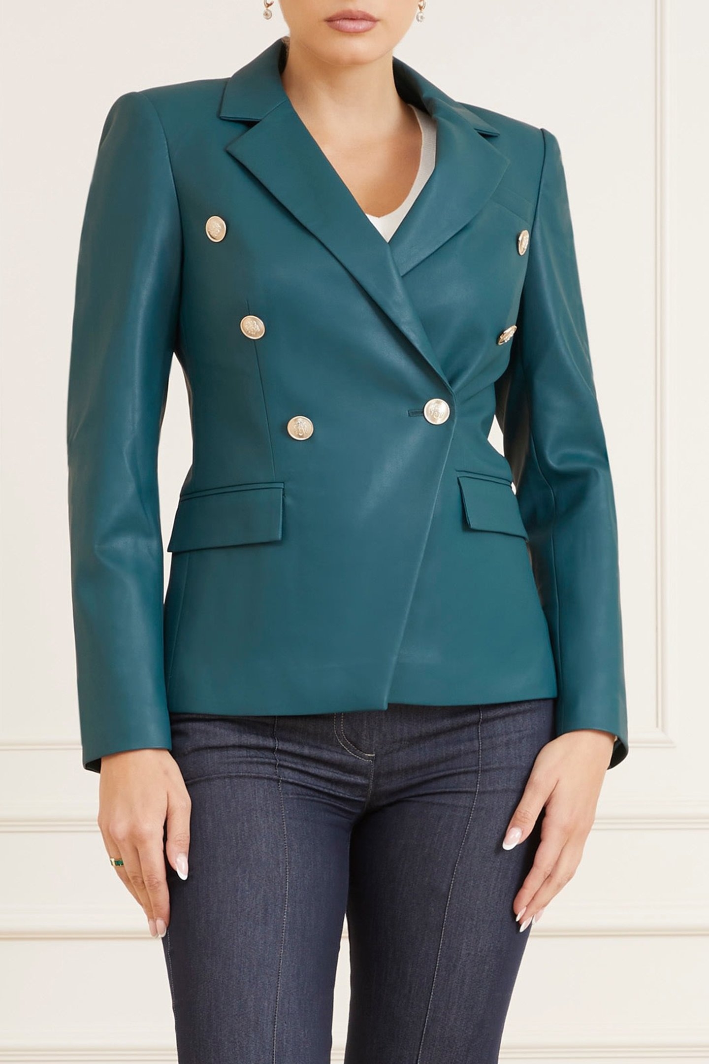 PAMELA PU LEATHER BL FERN MOSS GREEN 1