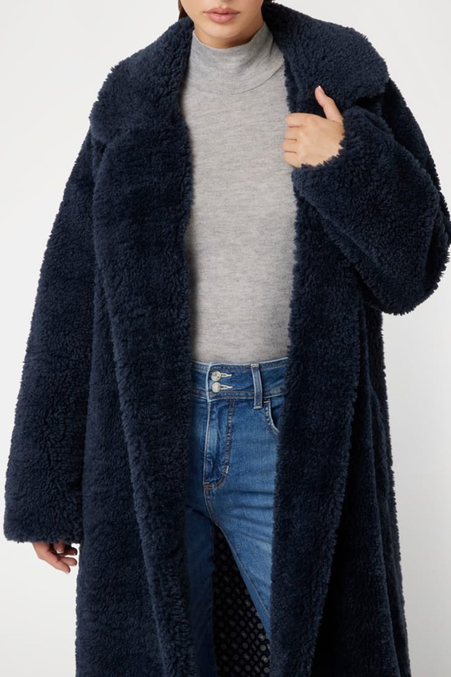 NEW ALINA LONG COAT SUITING BLUE 4