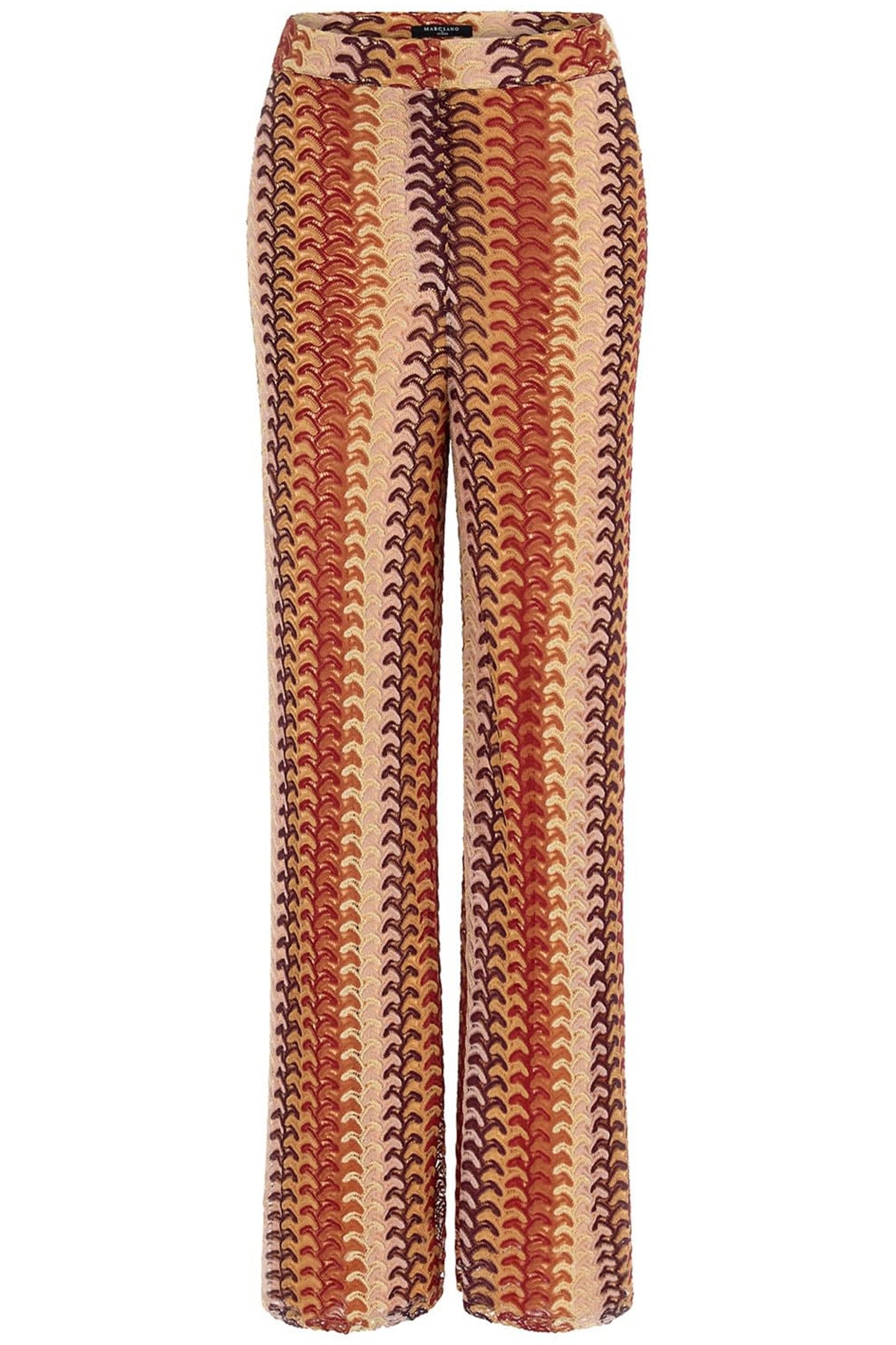 AUTUMN FEARNE PANT RUST BROWN MULTI 4
