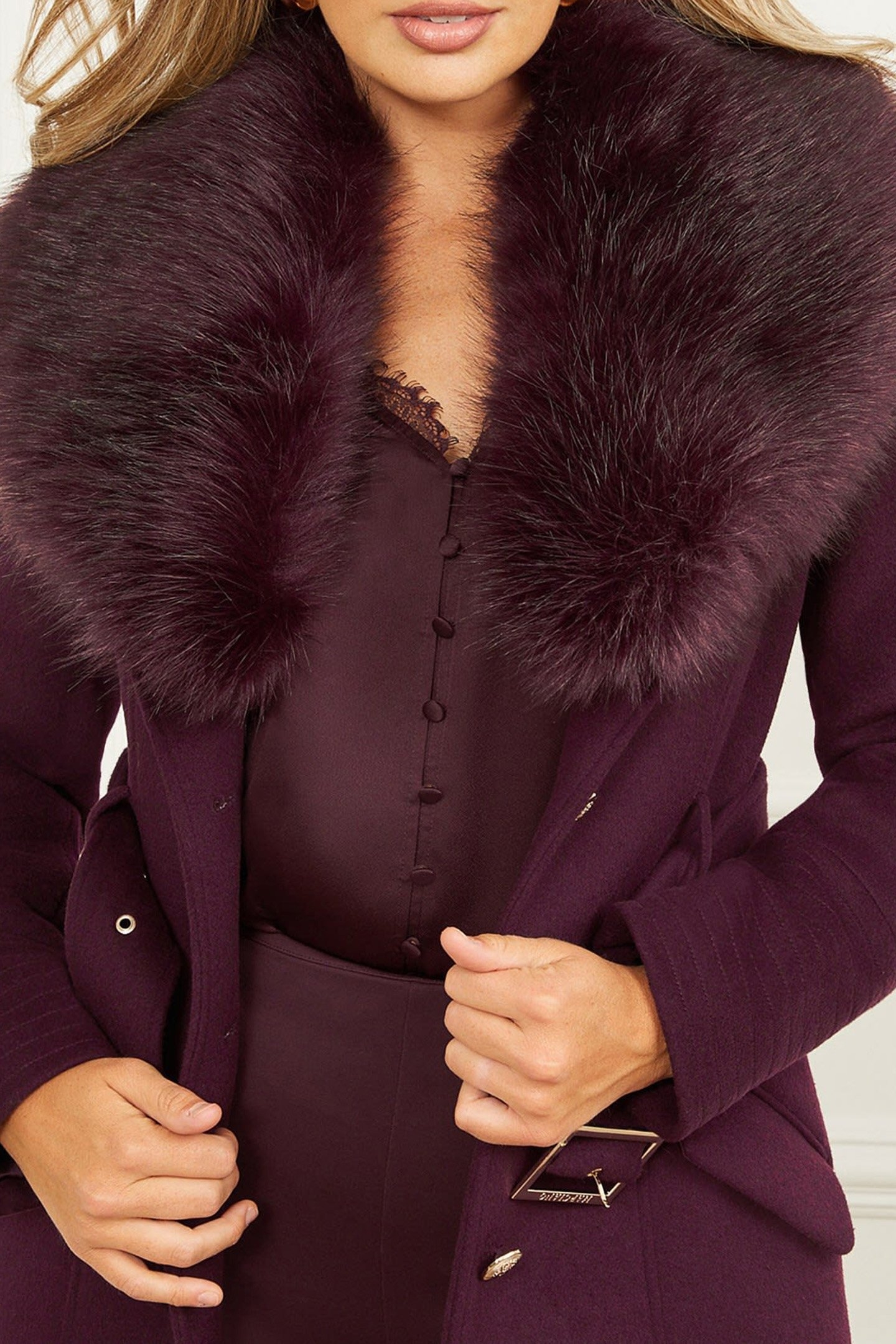 LORETA COAT REGAL PLUM 6