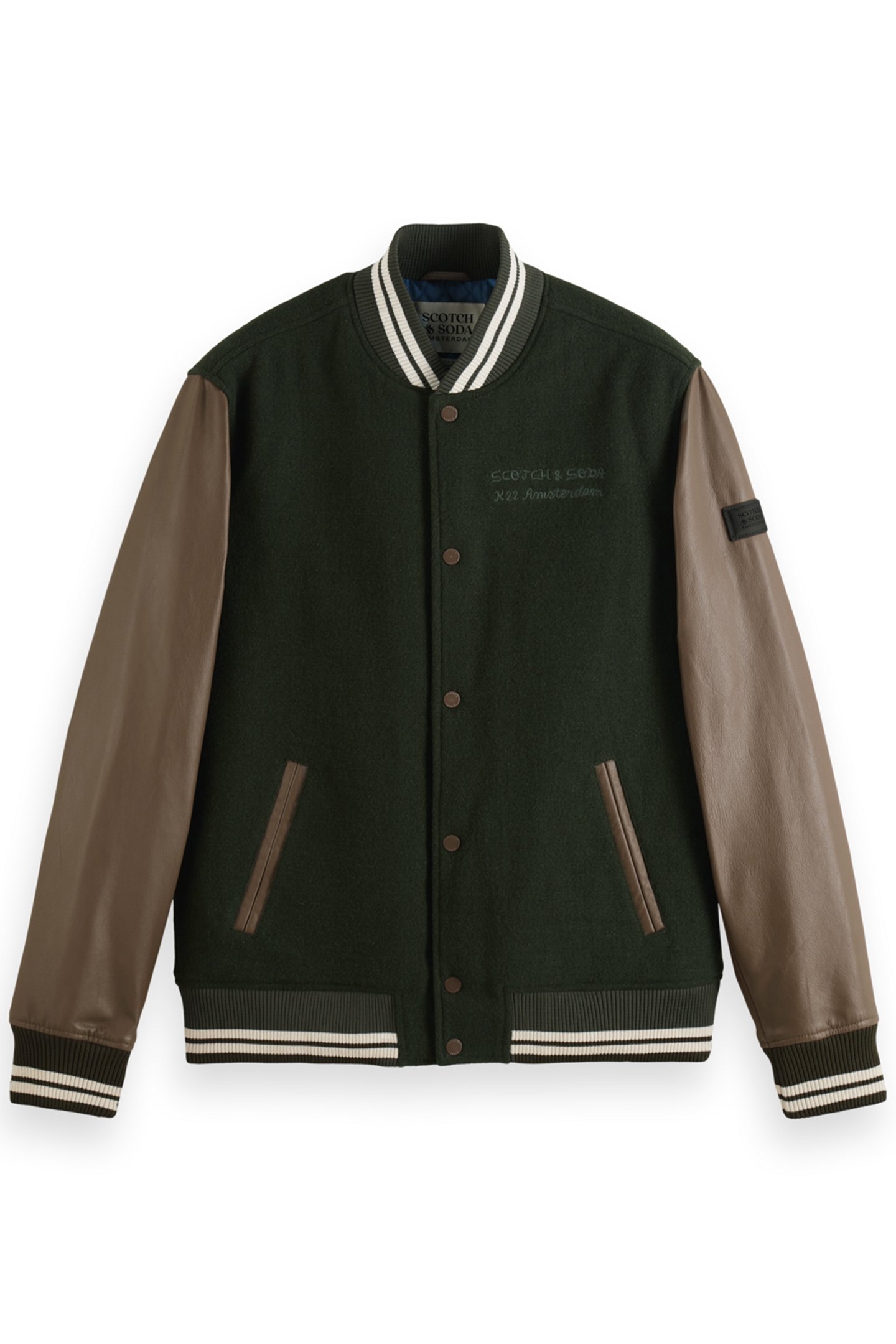 VARSITY JACKET HERITAGE GREEN 4