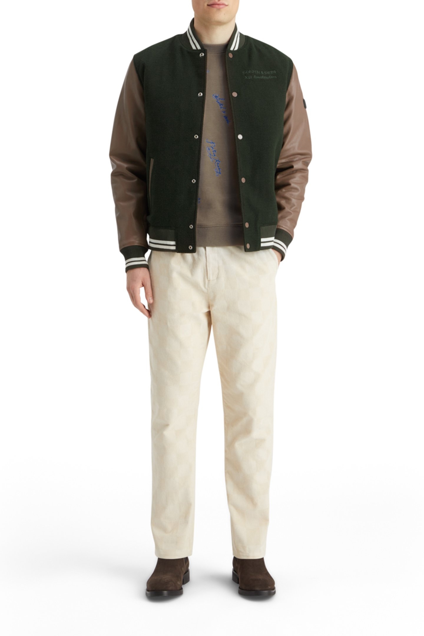 VARSITY JACKET HERITAGE GREEN 3