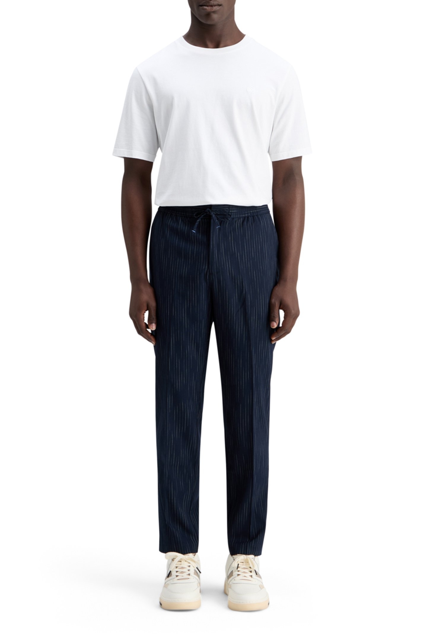 FINCH -SPACE-DYE PINSTRIPE JOGGER NIGHT BLUE PINSTRIPE 3