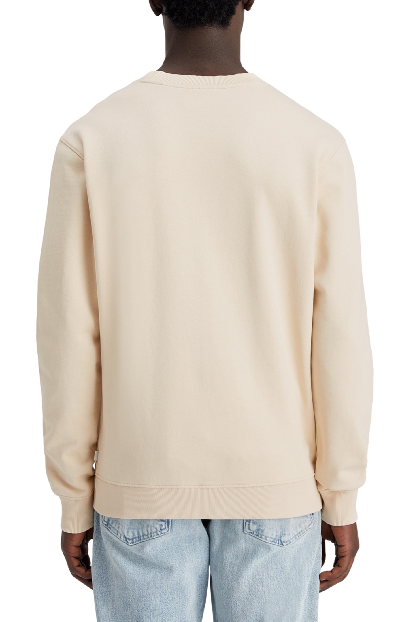 FRONT CHEST ARTWORK SWEATSHIRT PARCHMENT 2