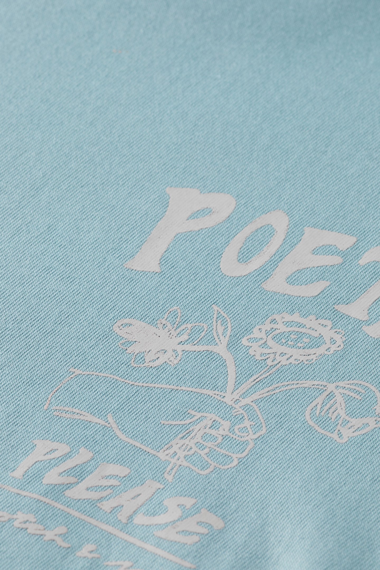 REGULAR FIT FRONT CHEST ARTWORK T-SHIRT BAY BLUE 3