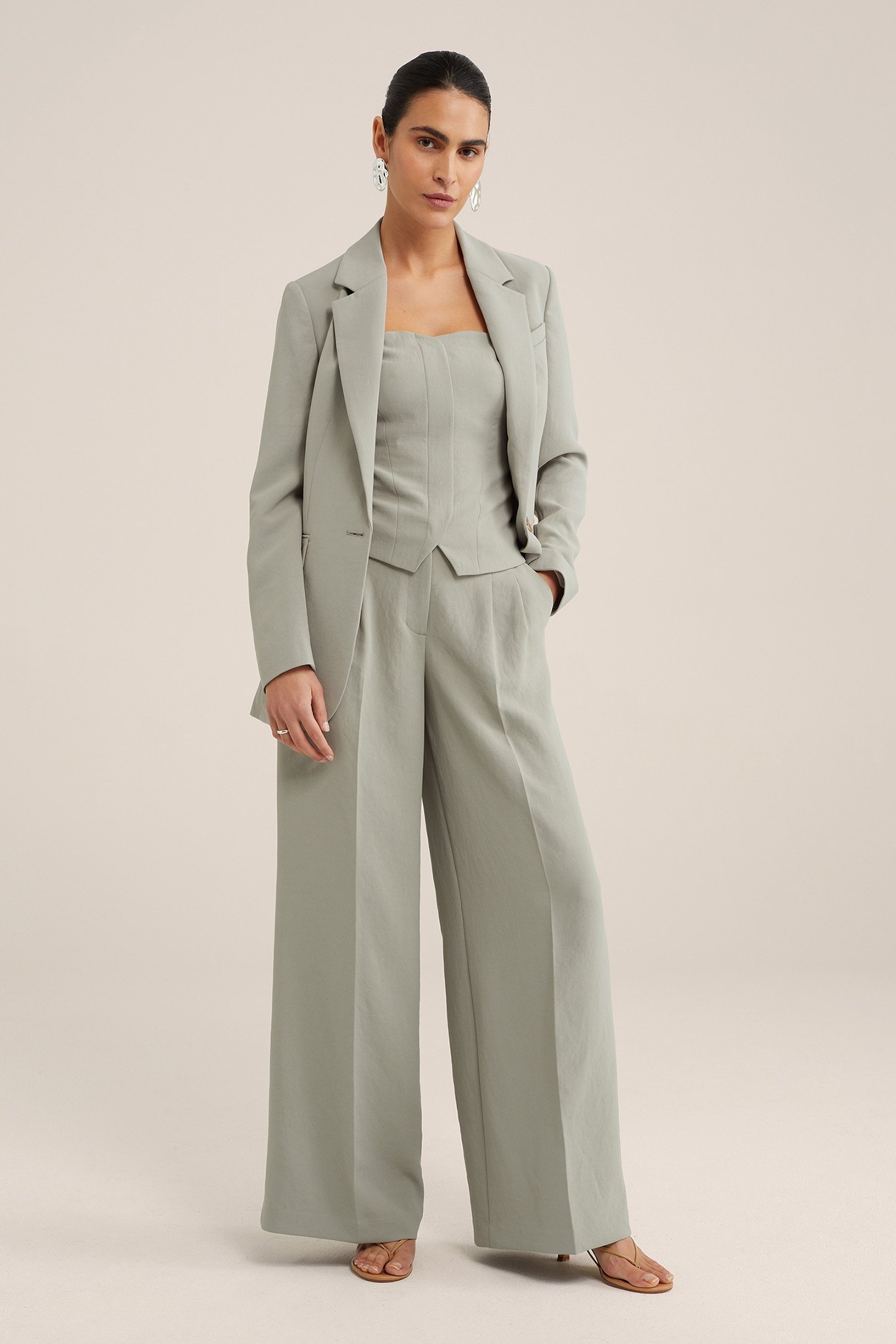 BLOUSE PASTEL GREEN 3