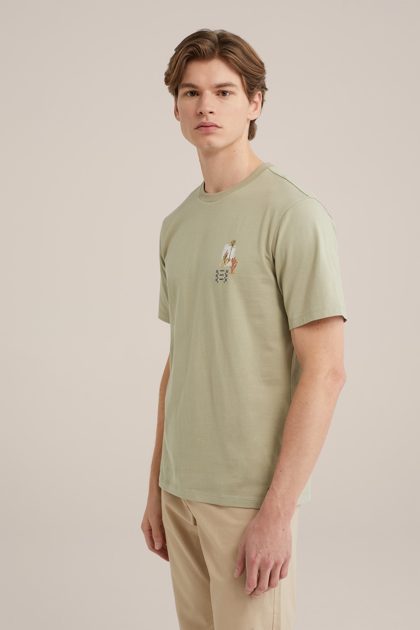T-SHIRT MOSS GREEN 1