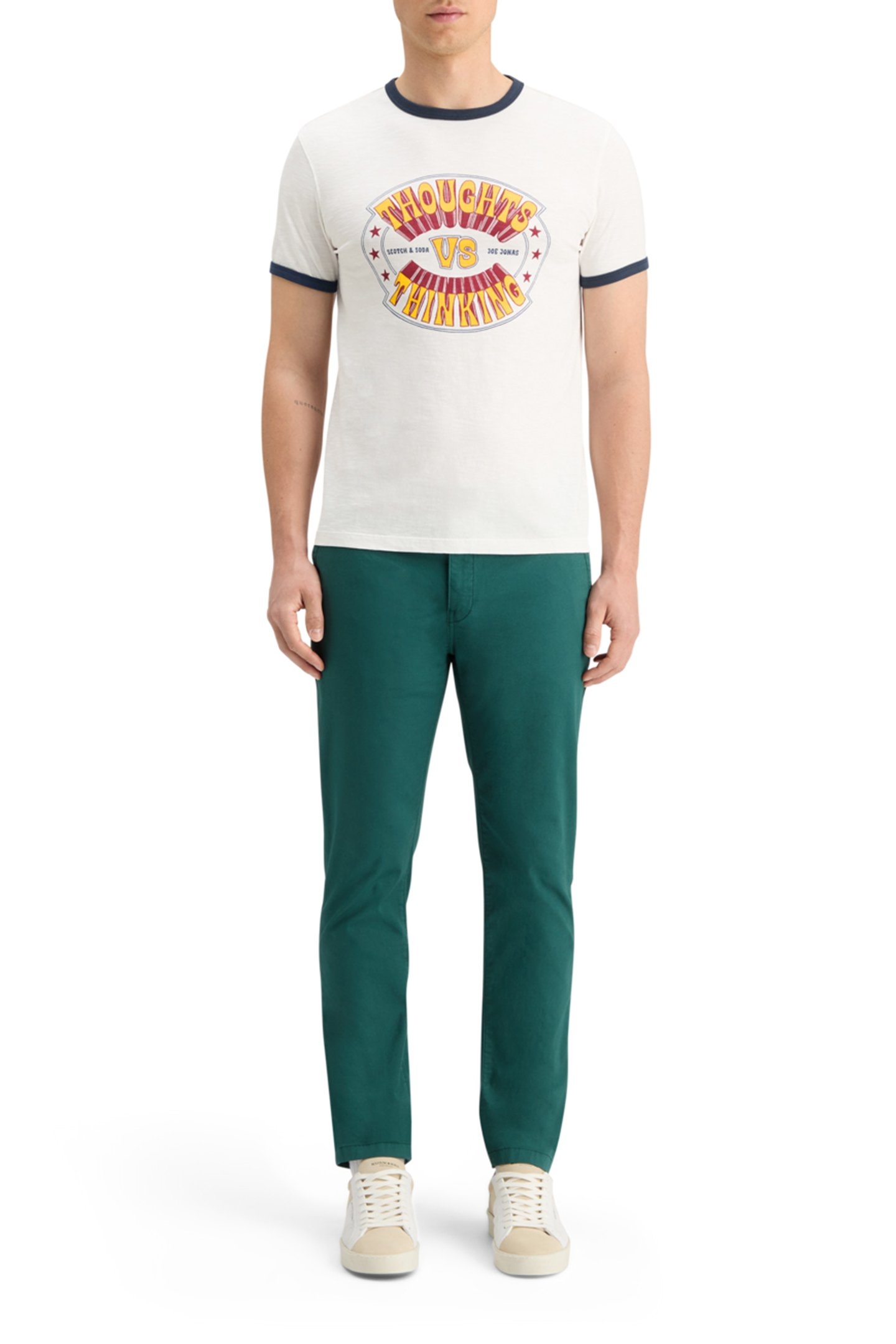 JOE JONAS X SCOTCH SODA RINGER T-SHIRT SWAN 3