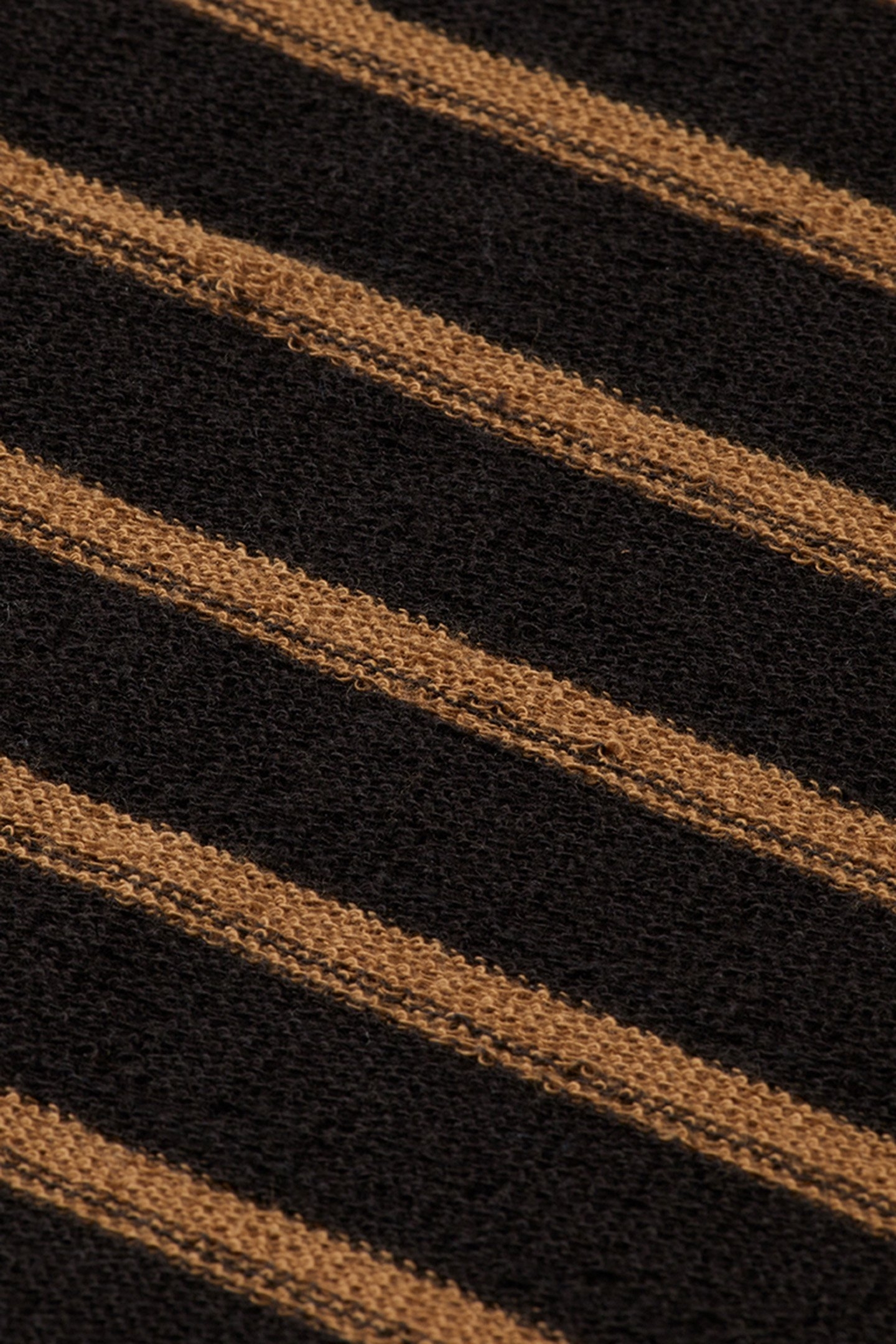 TEXTURED STRIPE BLOCKED SS POLO BLACK GREY 3