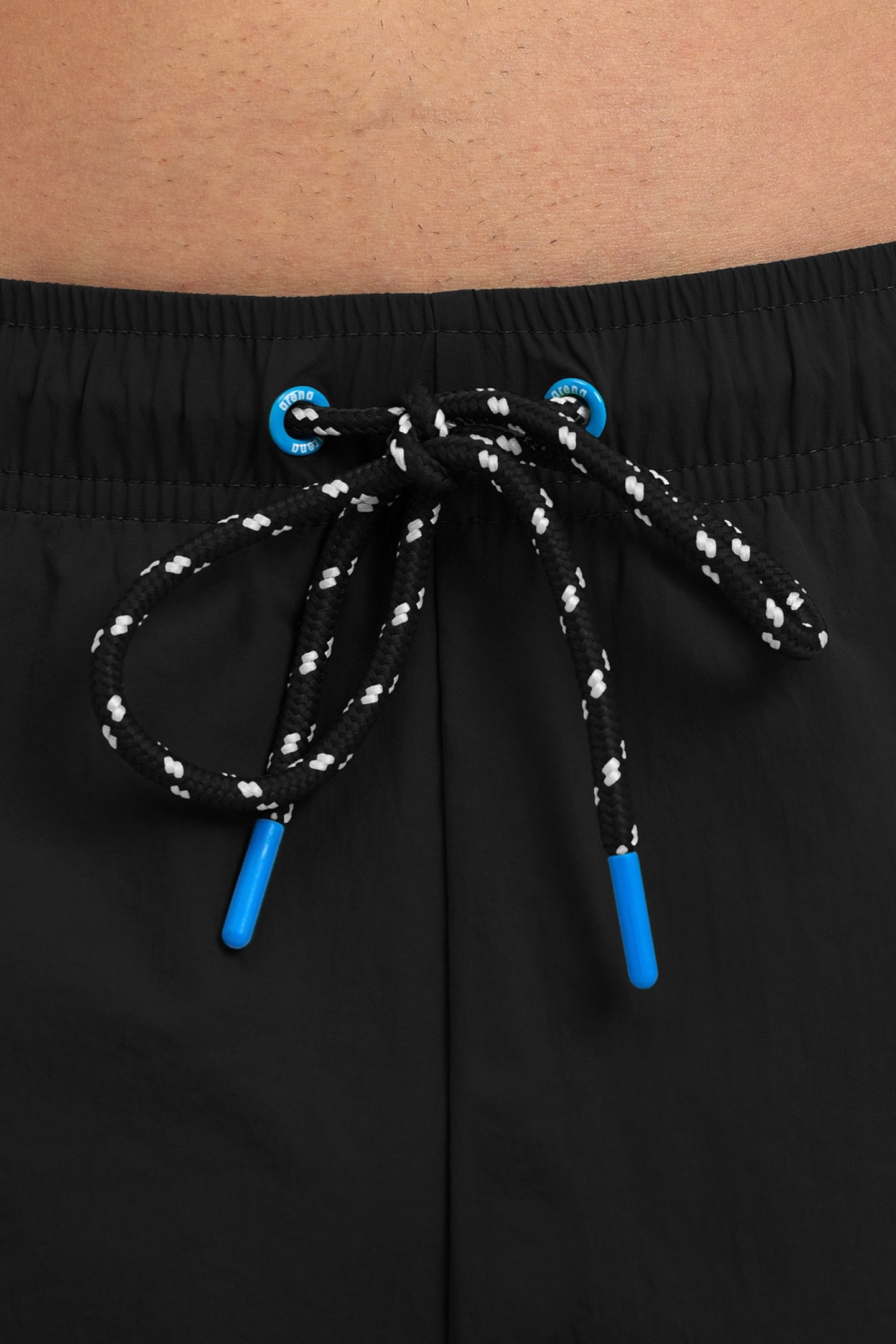 MEN'S ARENA PRO_FILE BEACH SHORT BLACK-WHITE 5