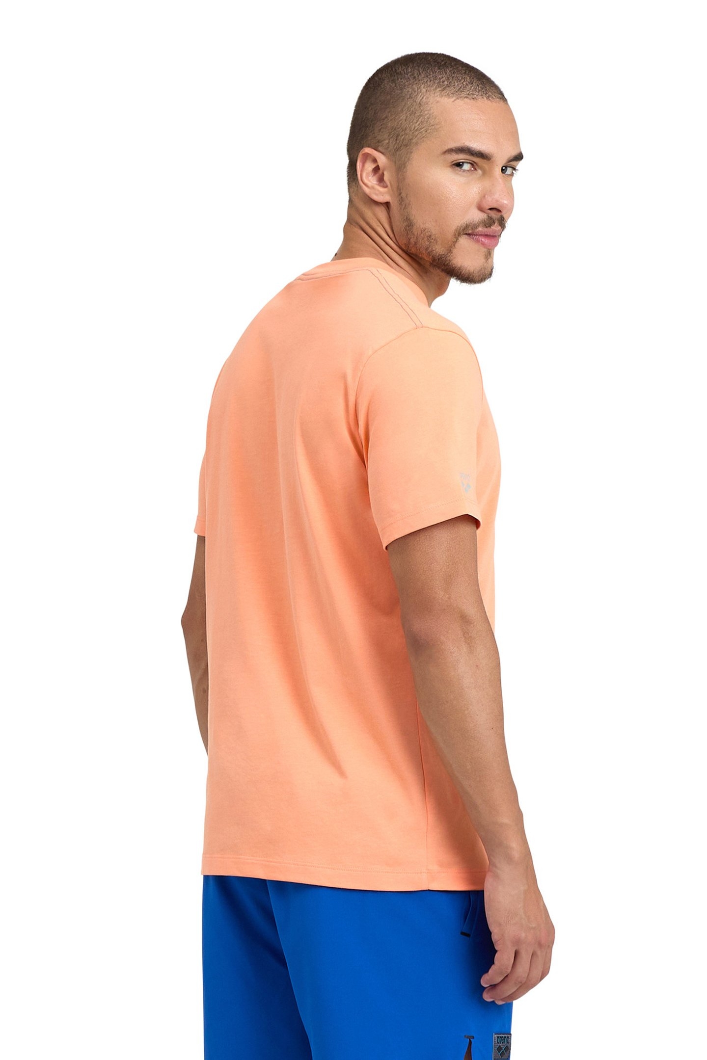 MEN'S T-SHIRT SOLID COTTON LIGHT NESPOLA-SUNSET 2