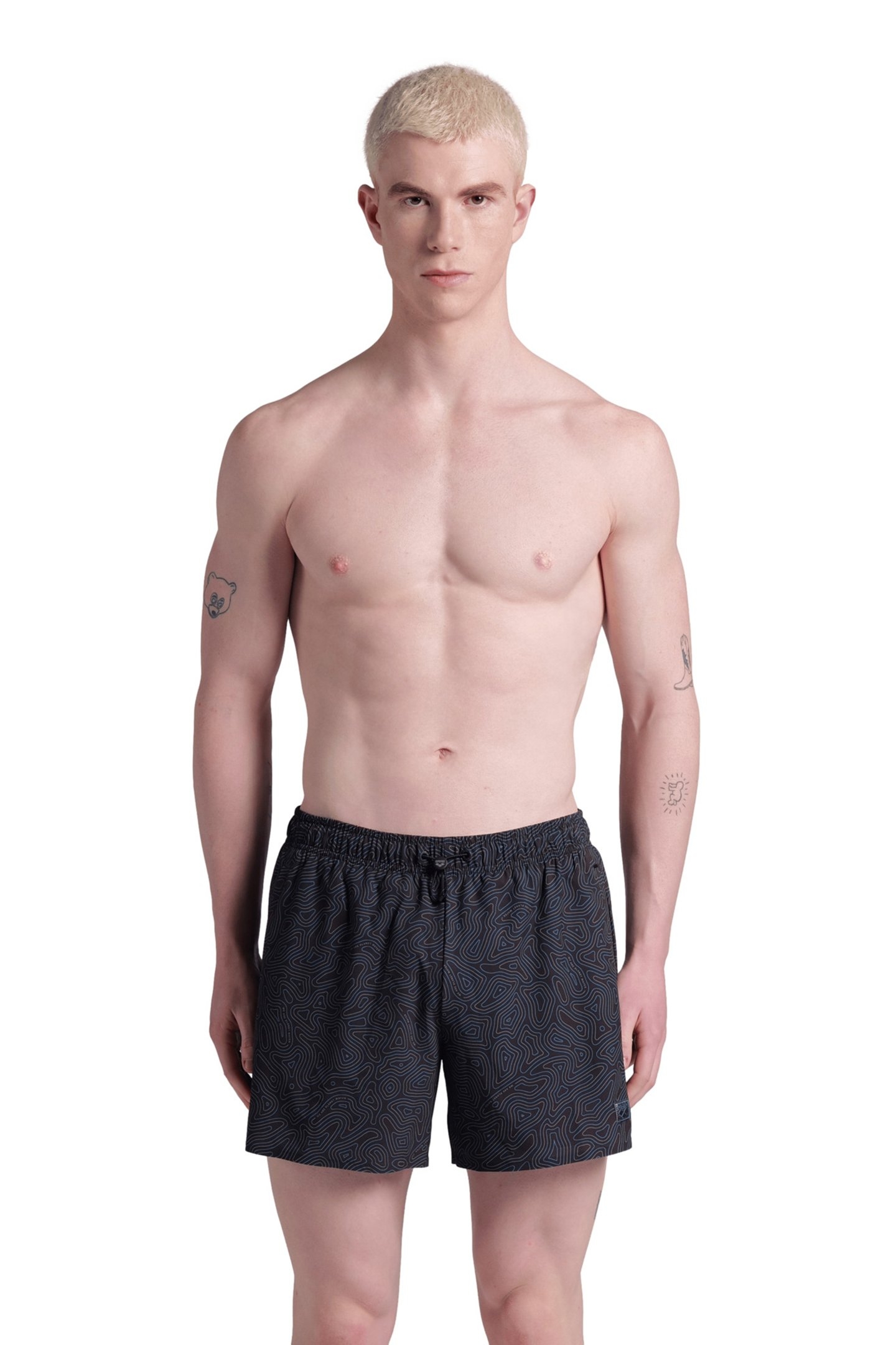 MEN'S ARENA EVO BEACH SHORT AO SEPIA MULTI 1