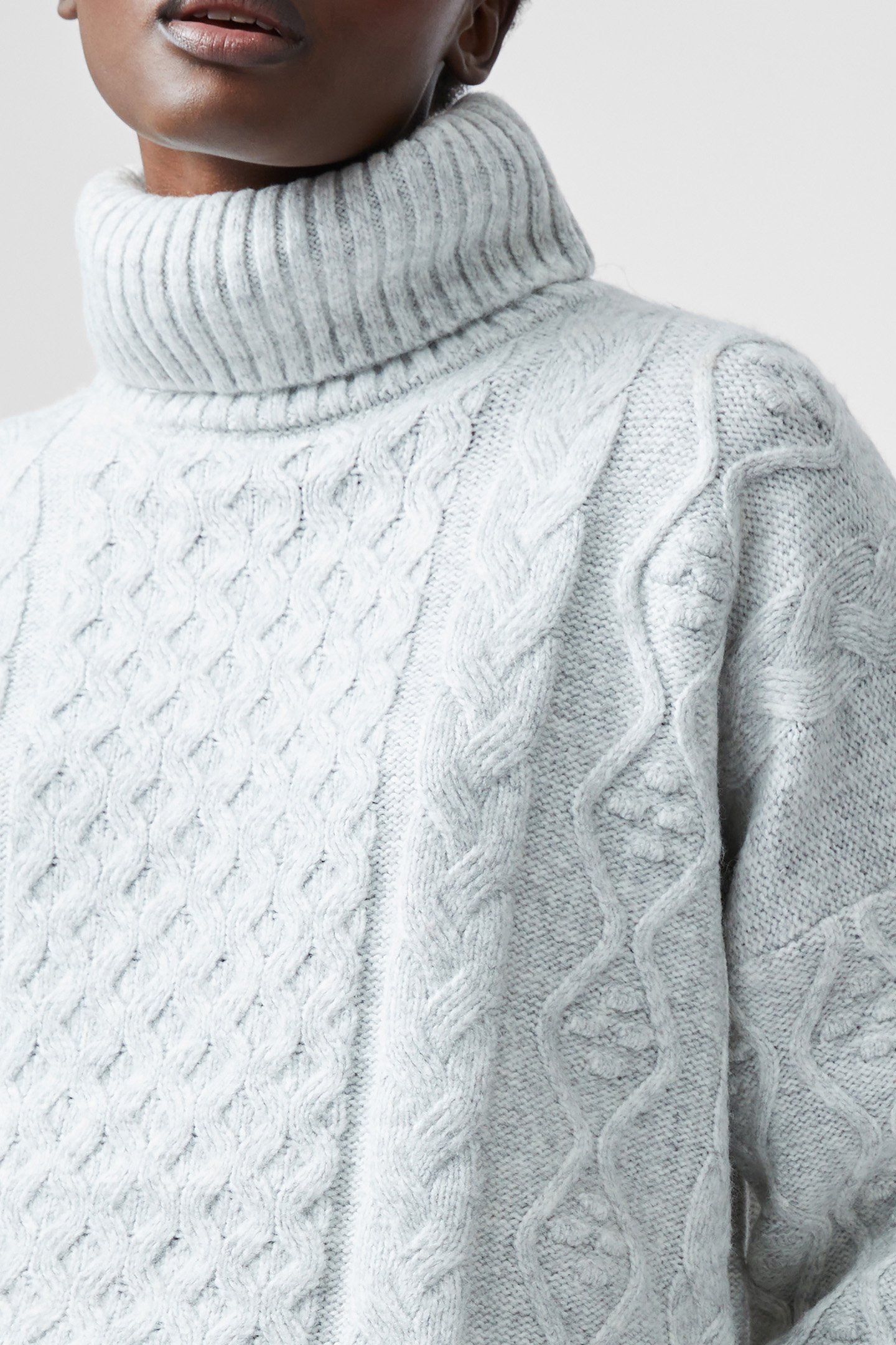 MAKIRA LS JUMPER LIGHT GREY MEL 4