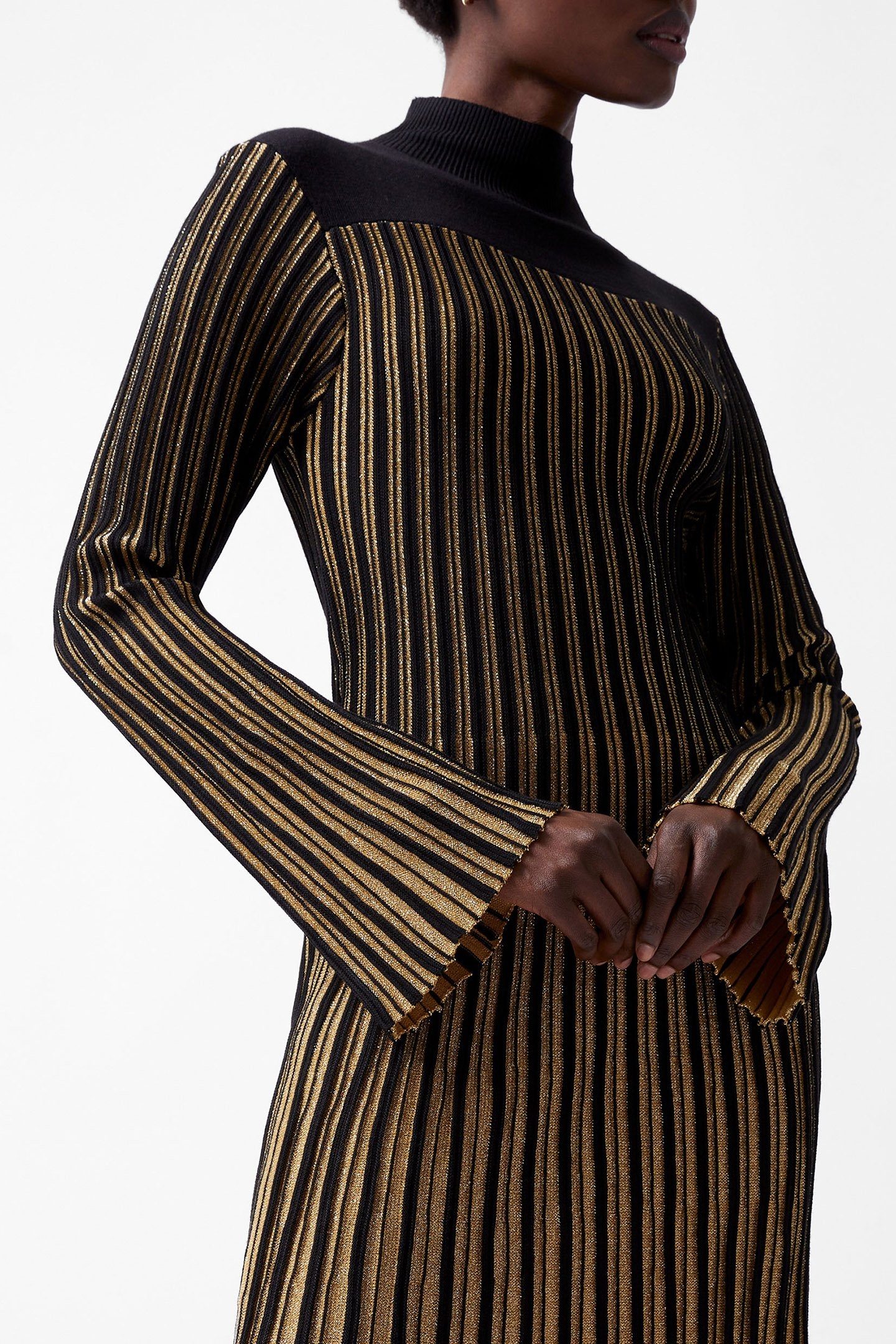 JOURNEE MARI LS DRESS BLACKOUT 4