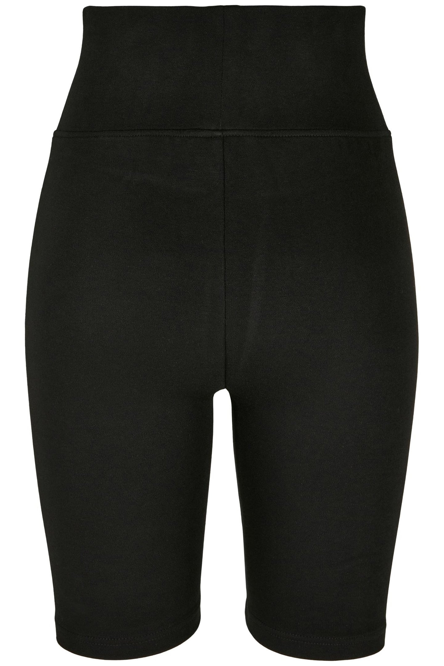 LADIES HIGH WAIST CYCLE SHORTS BLACK 3