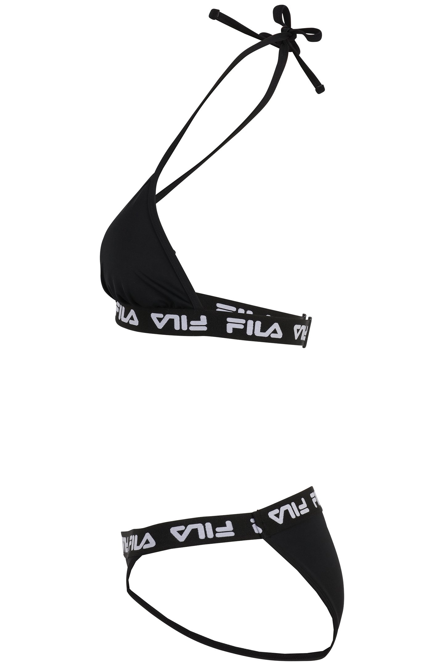 SPLIT TRIANGLE BIKINI BLACK 6