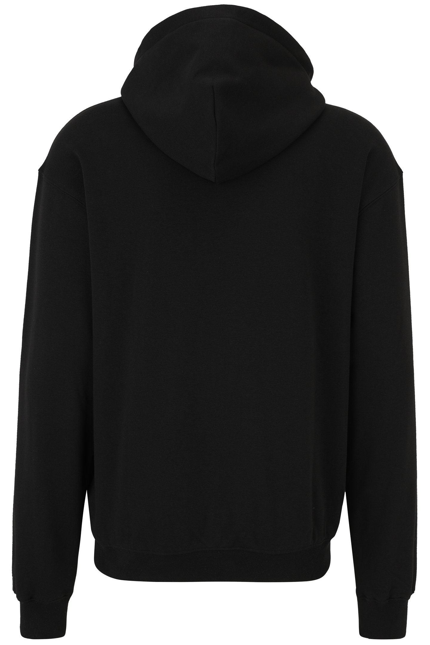 UNISEX BRACKNELL LOOSE HOODIE BLACK 5