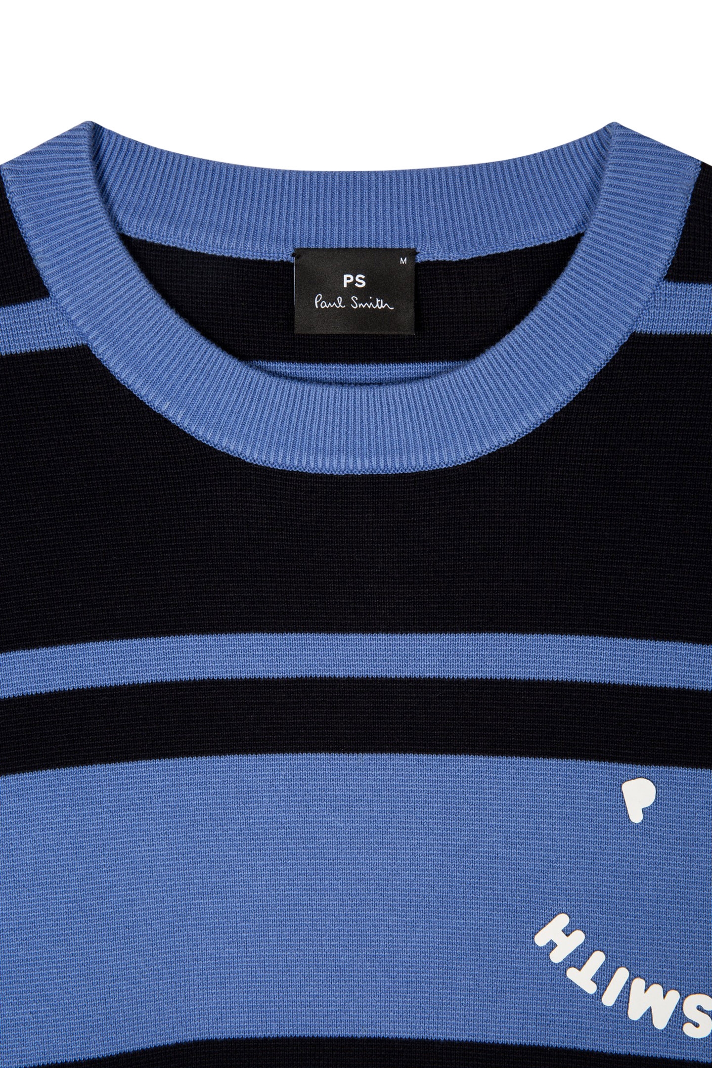 MENS PULLOVER CREW NECK HAPPY PETROL BLUE 6
