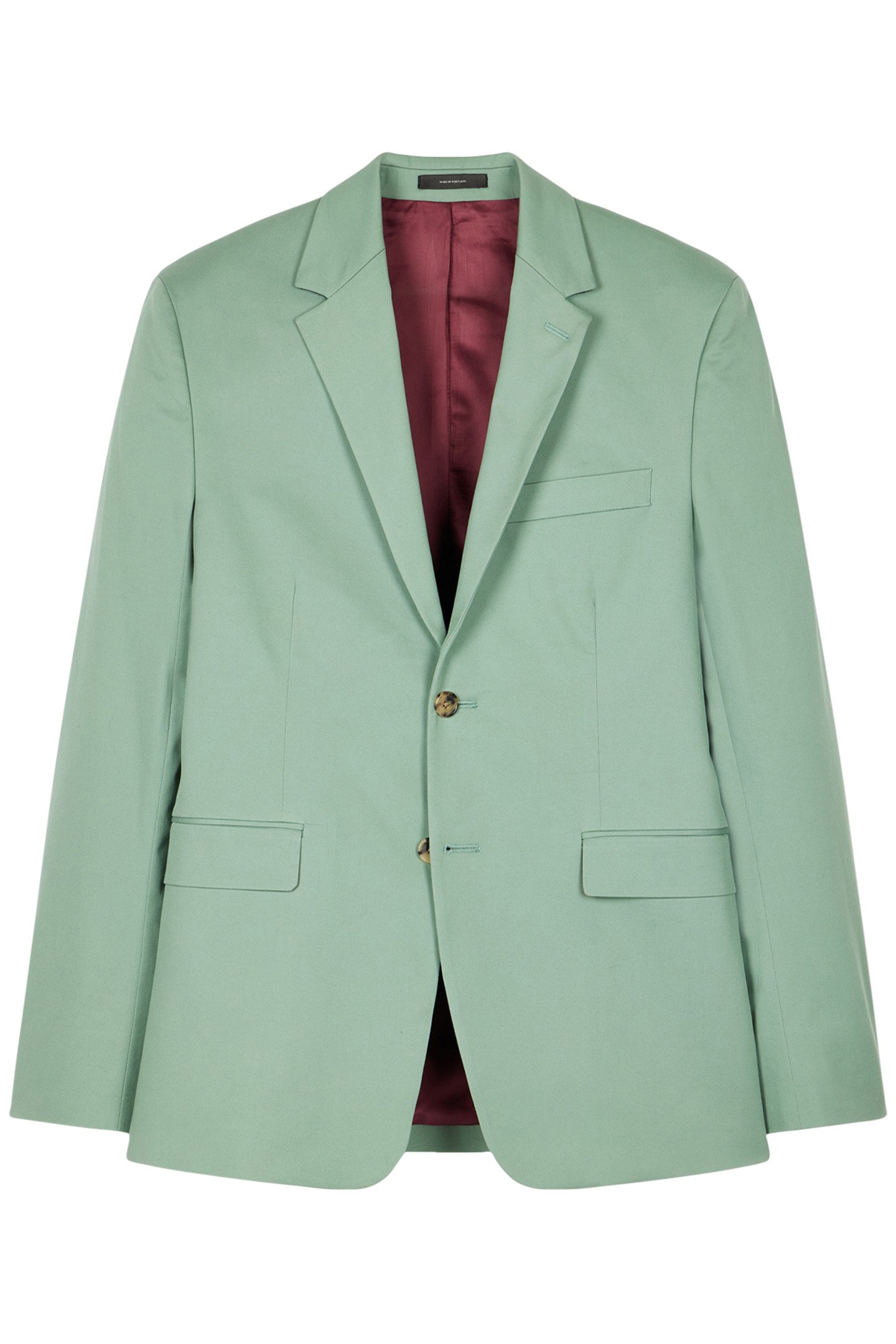 2 BUTTON JACKET LT GREYISH GREEN 3