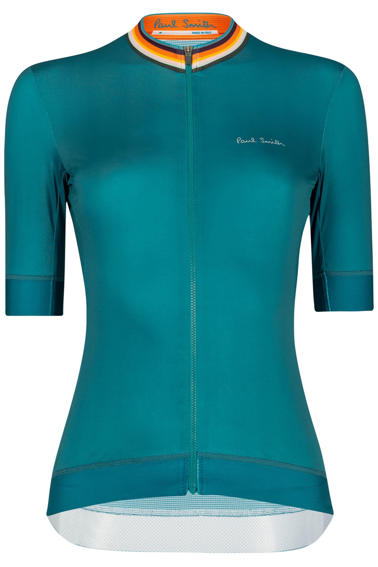 CYCLE JERSEY S/S ARTIST STRIPE PETROL GREEN 3