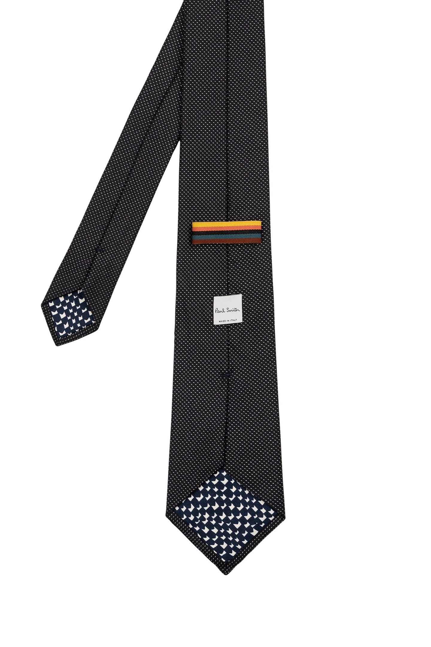 MEN TIE LUREX BLACK 2
