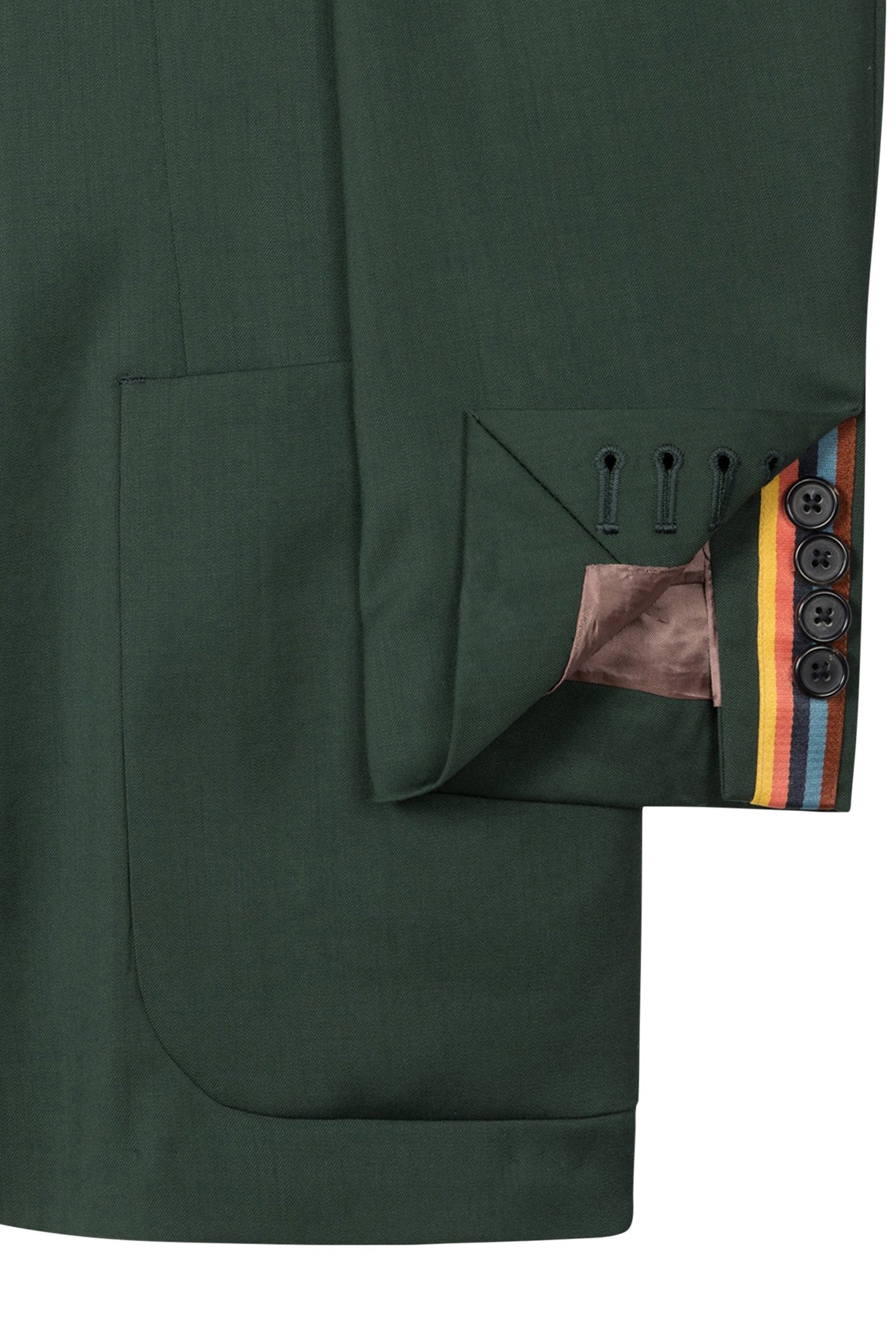 2 BUTTON JACKET BOTTLE GREEN 3