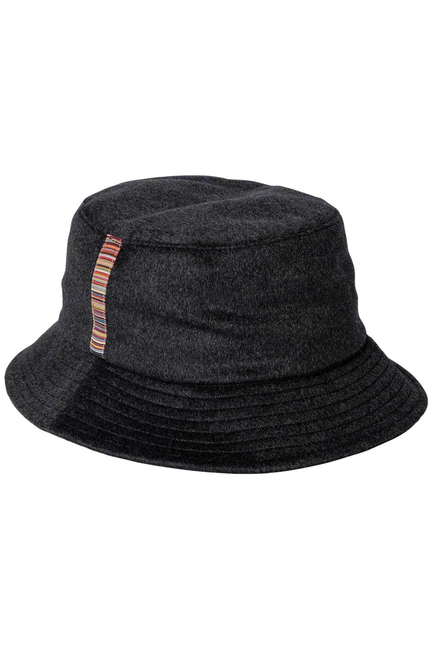 HAT BUCKET SIGNATURE TRIM GREY 2