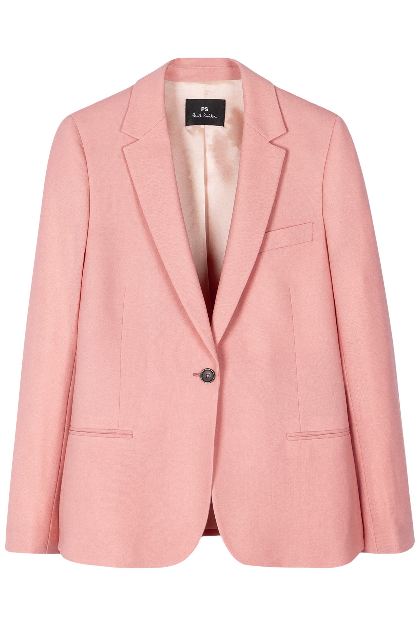 WOMENS SUIT JACKET POWDER PINK 3
