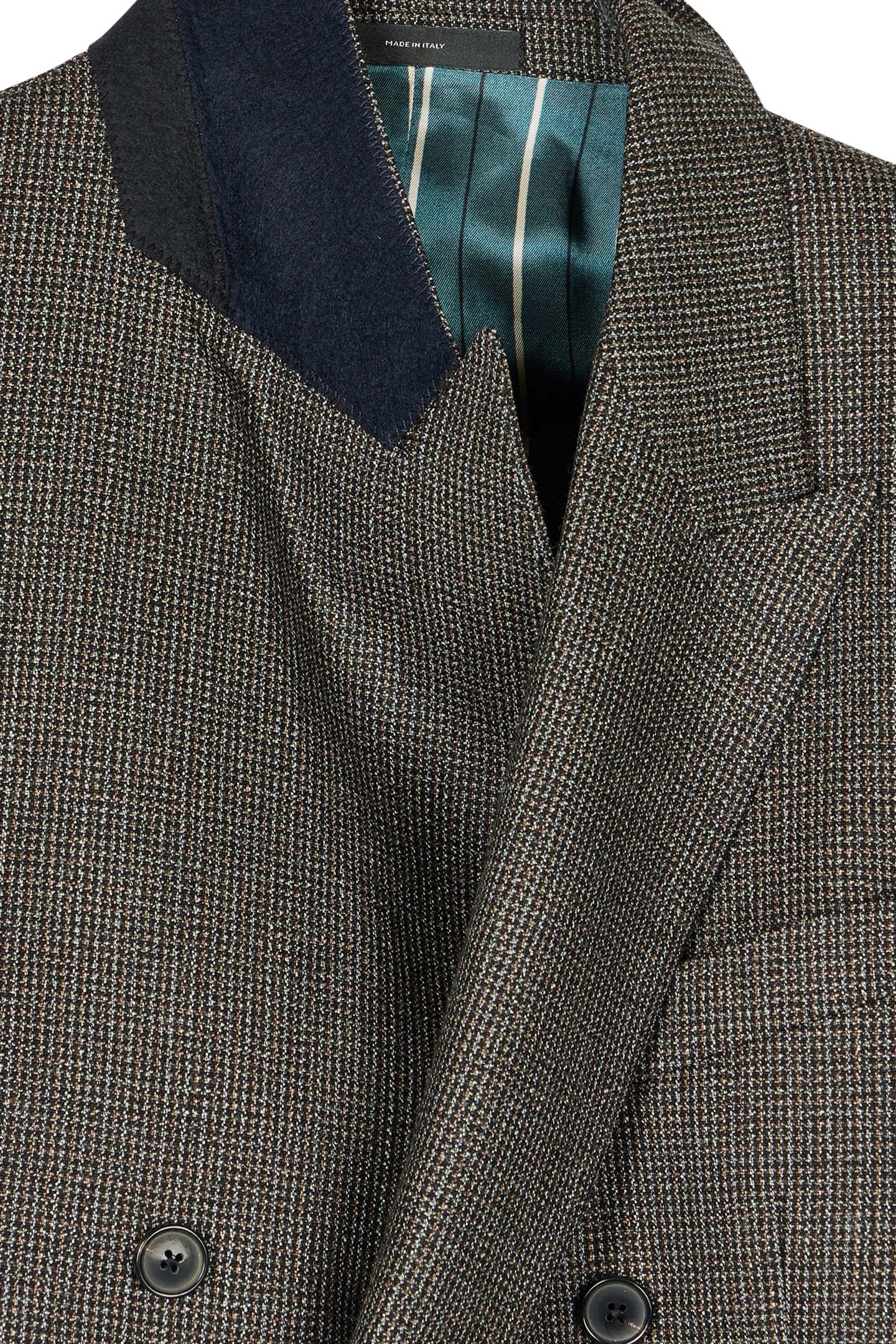 2 BUTTON JACKET BLACK MELANGE 3