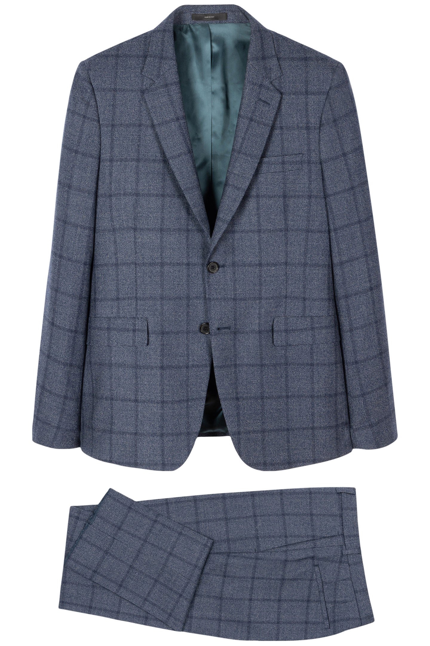 SLIM FIT 2 BUTTON SUIT NAVY 2