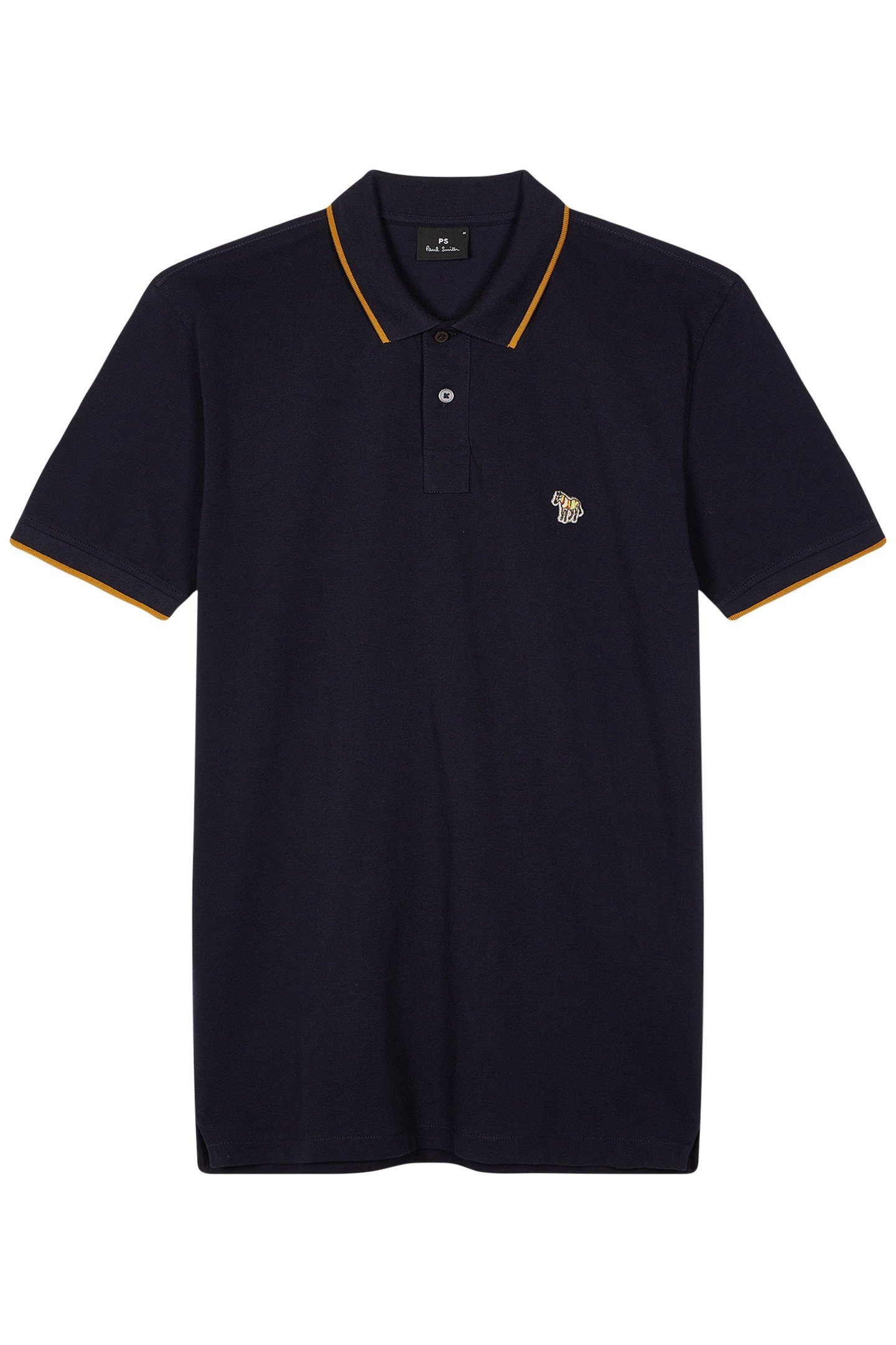 SLIM FIT POLO ZEB BADGE VERY DARK NAVY 1