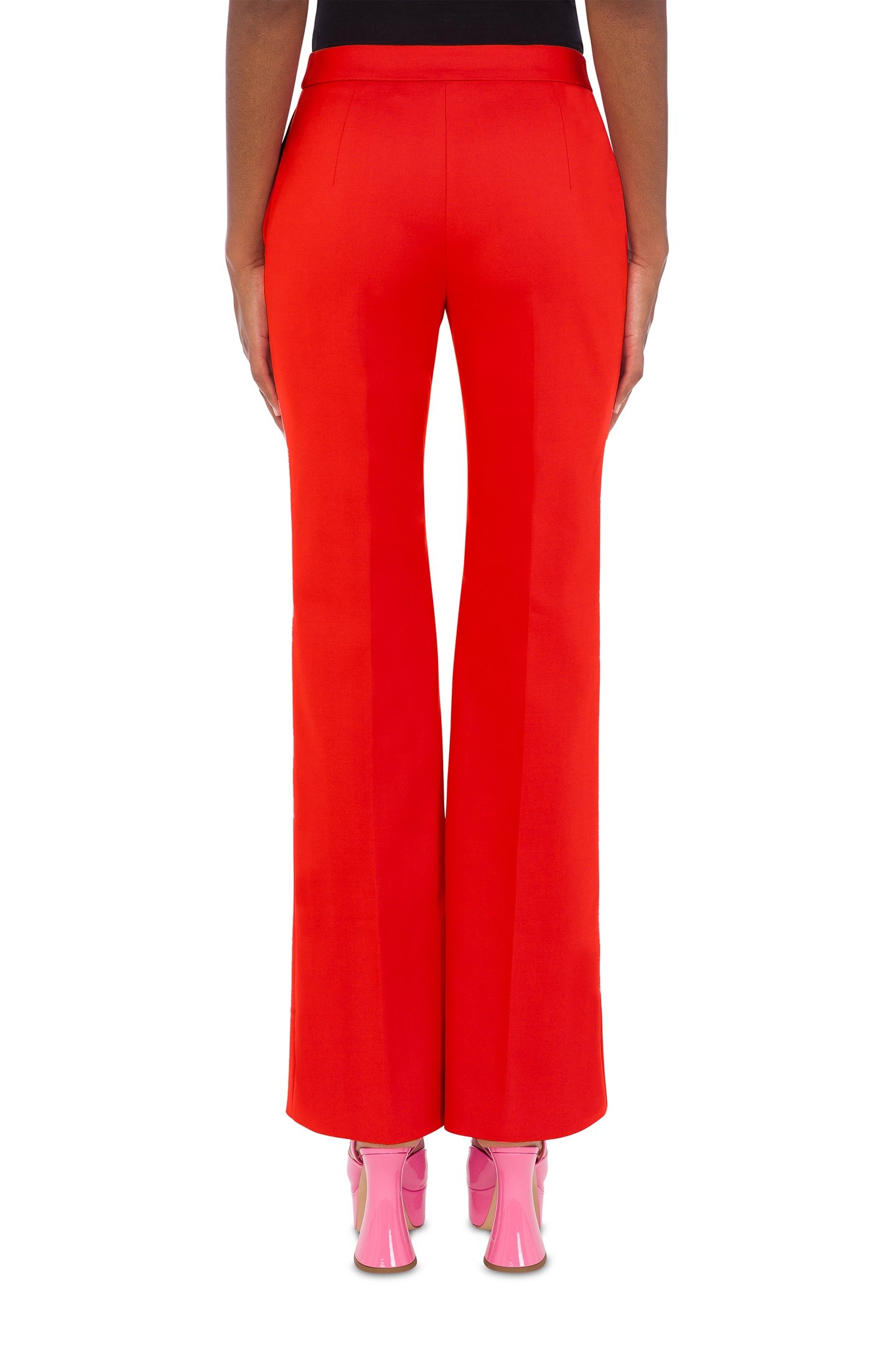 60'S STRETCH CANVAS TROUSERS RED 2