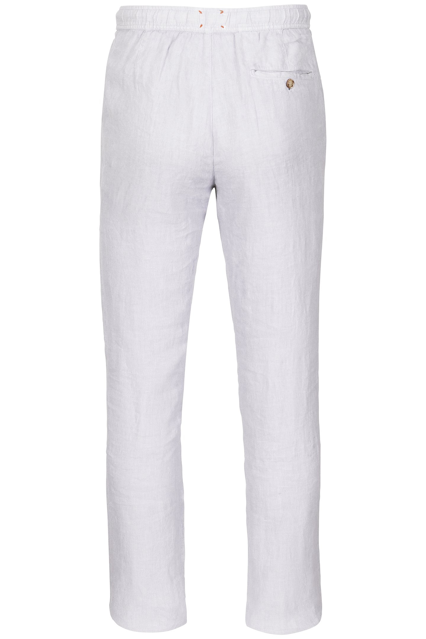 AMALFI SLIM LINEN PANT WHITE 2