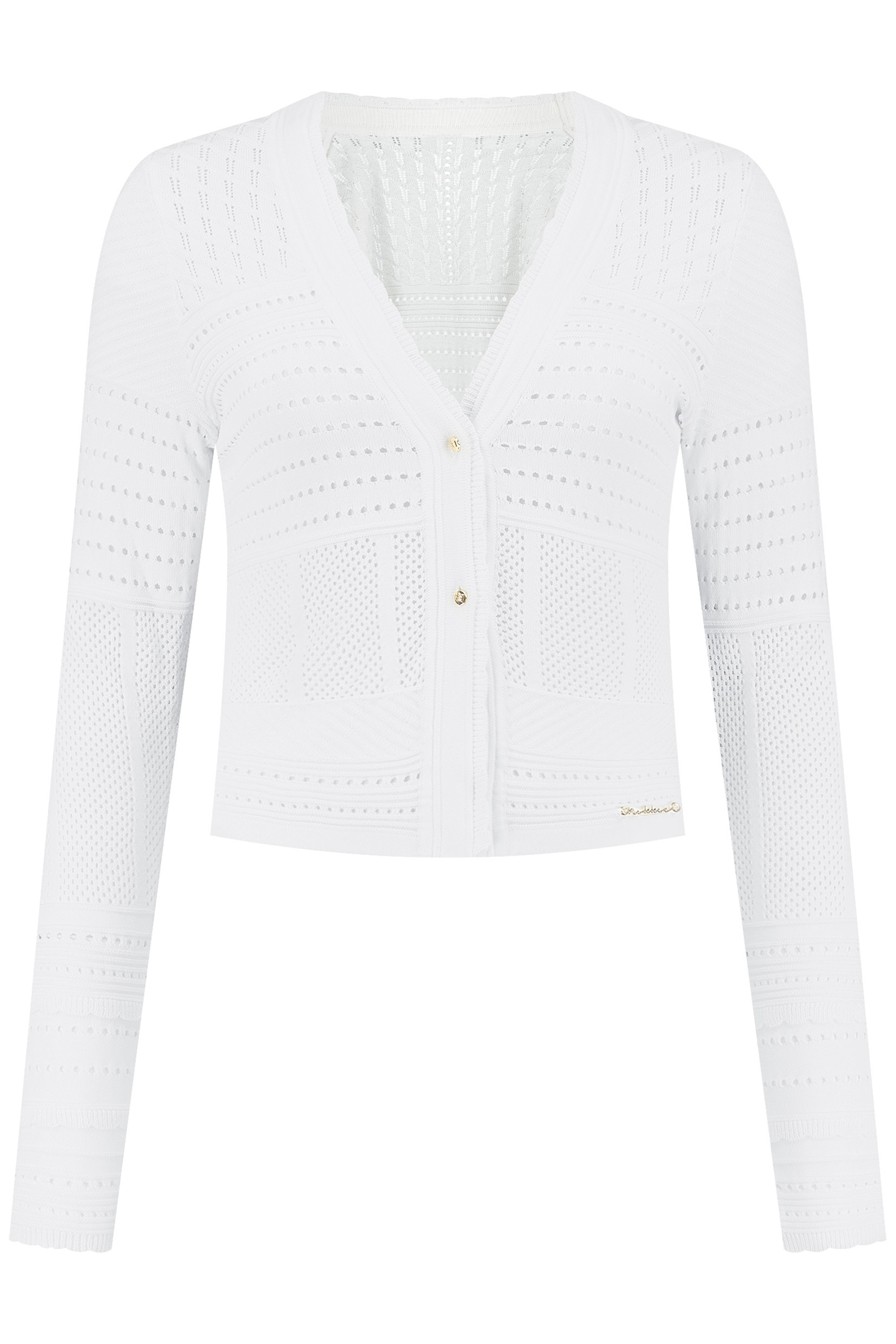 DELVINE CARDIGAN STAR WHITE 1