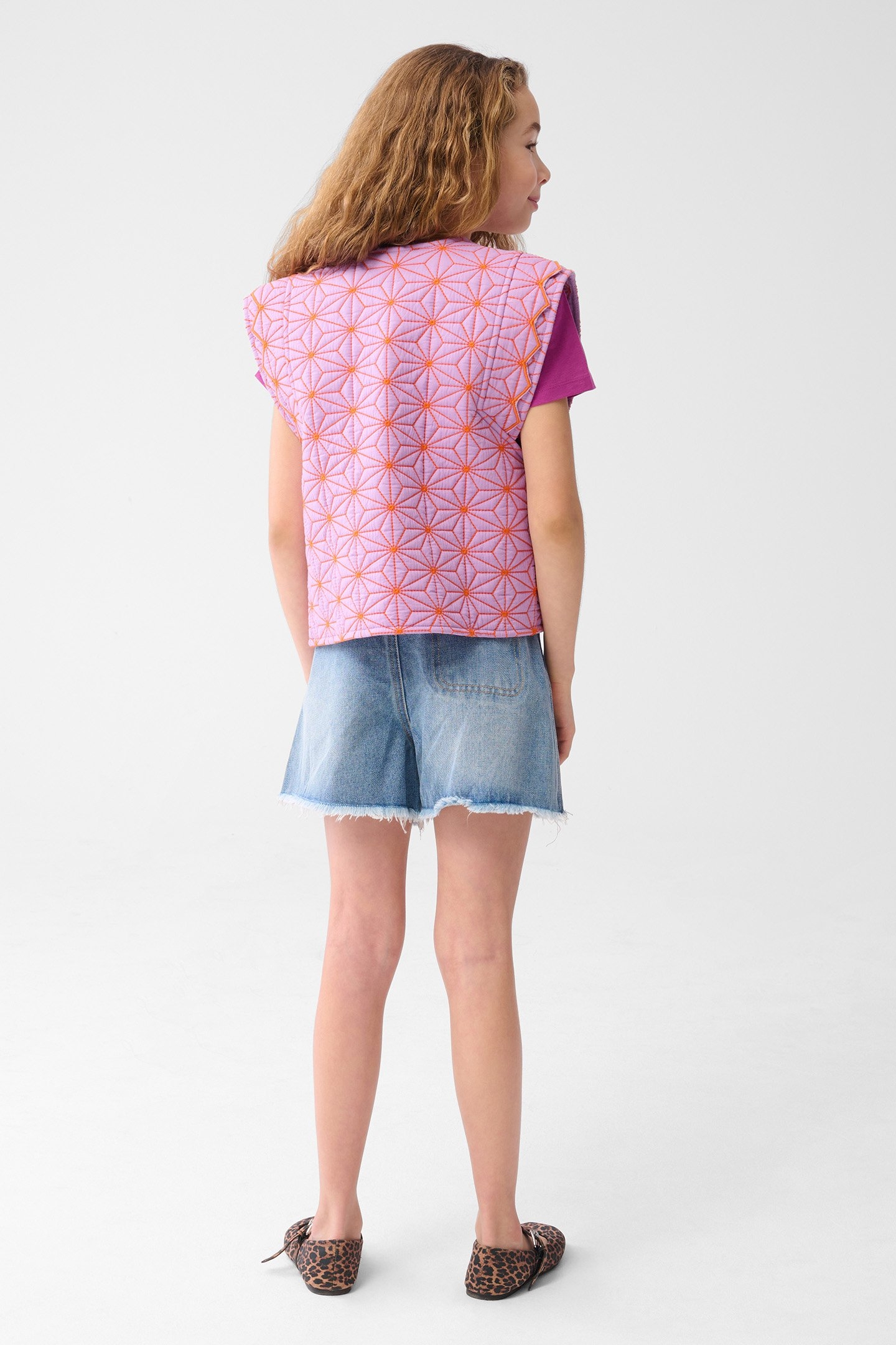 GAA-SBSTITCHED GILET LIGHTPURPLE 3