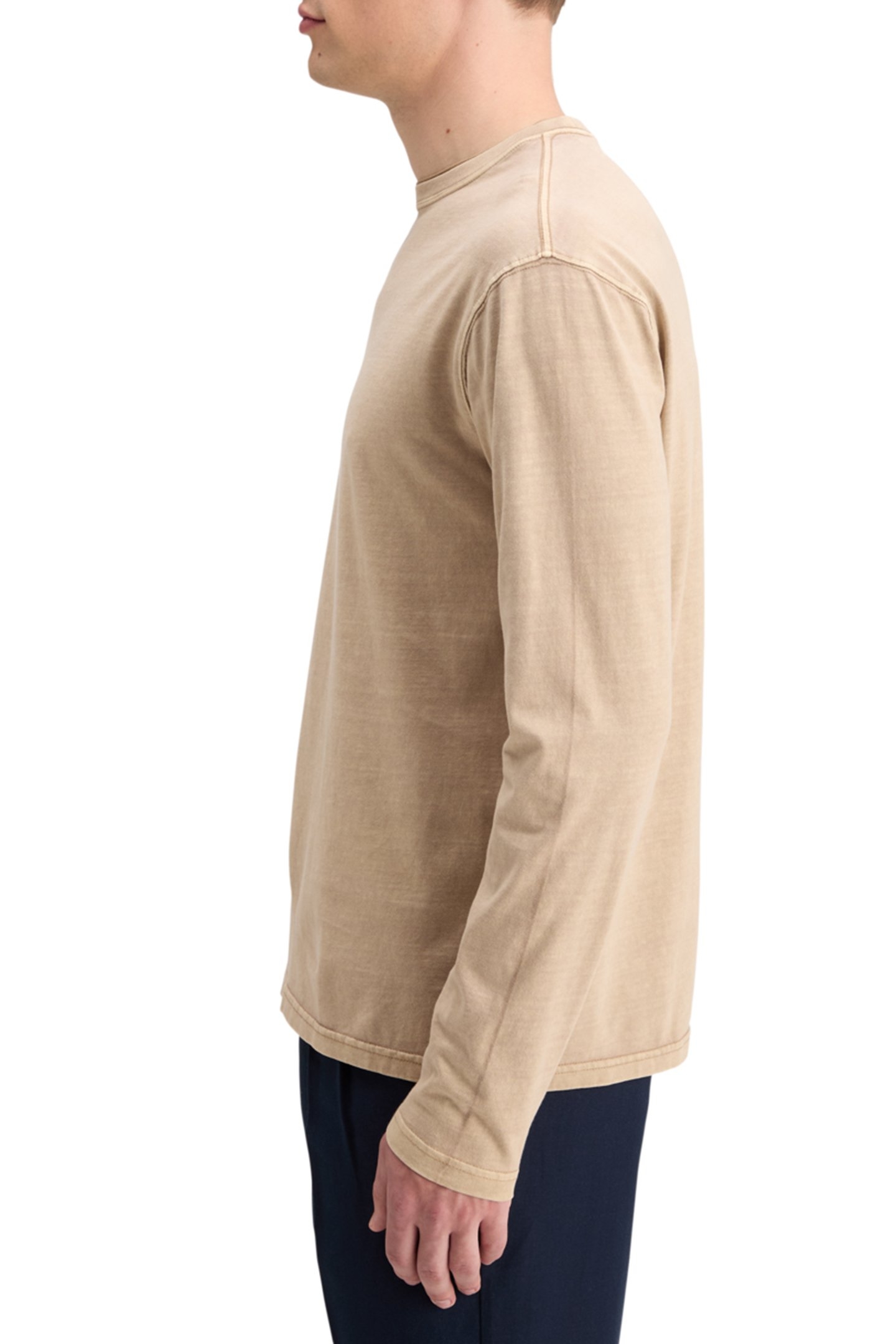 3 CROSSES PROGRAM RELAXED FIT T-SHIRT LS MOCHA 6