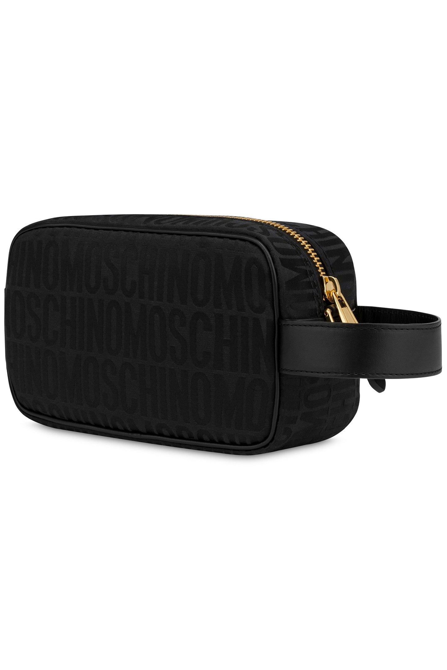 ALLOVER LOGO NYLON BEAUTY CASE BLACK 2