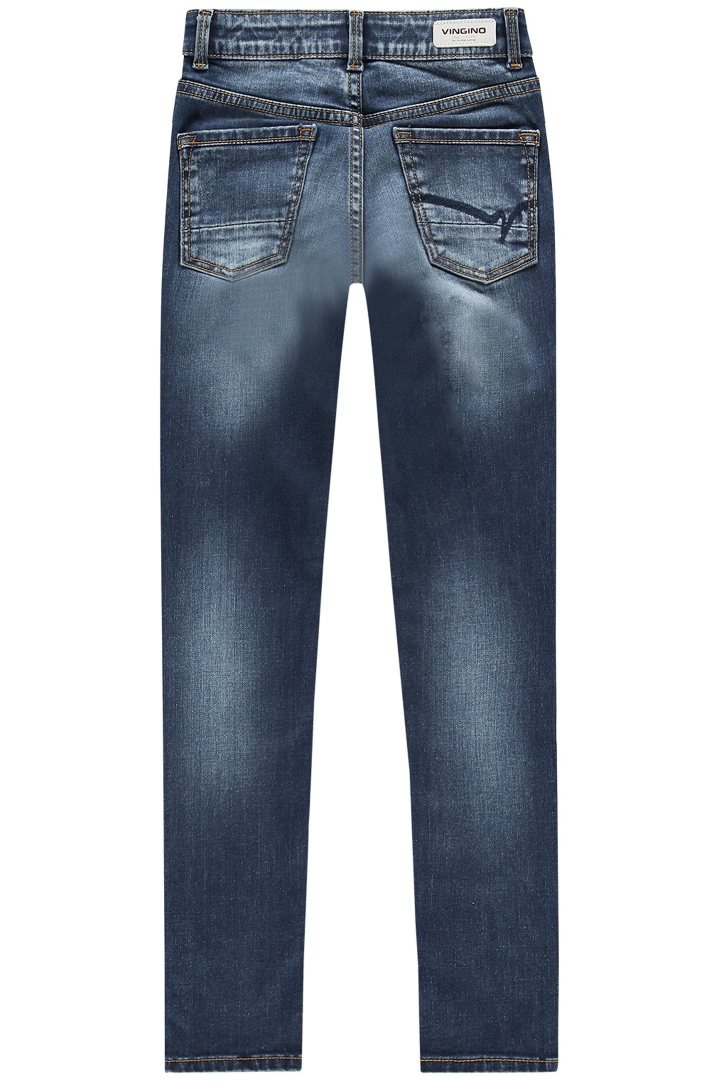 GIRL'S BIANCA JEANS MID BLUE WASH 2