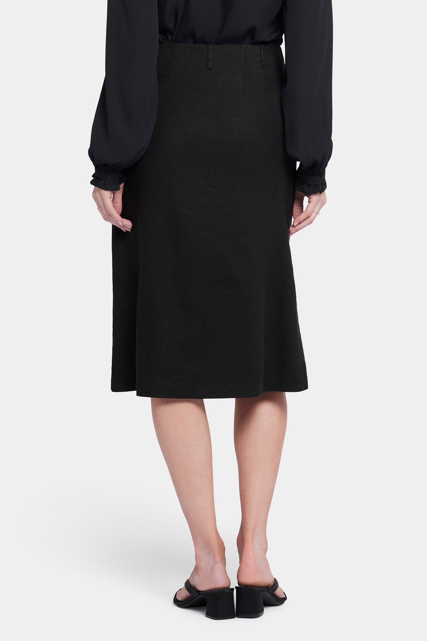 MARILYN A-LINE SKIRT BLACK 2