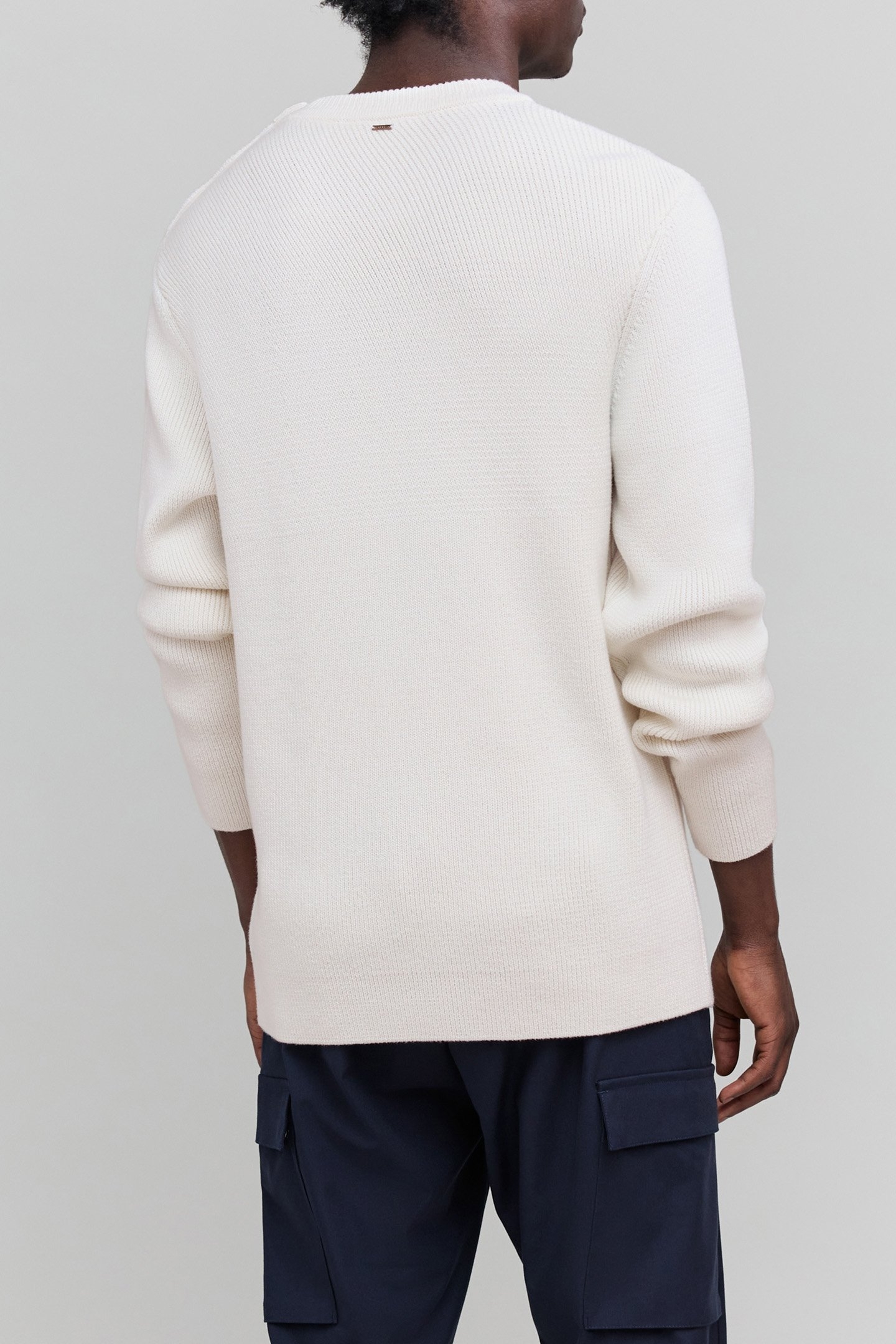 OFF-WHITE BUTTON-DOWN SWEATER 2