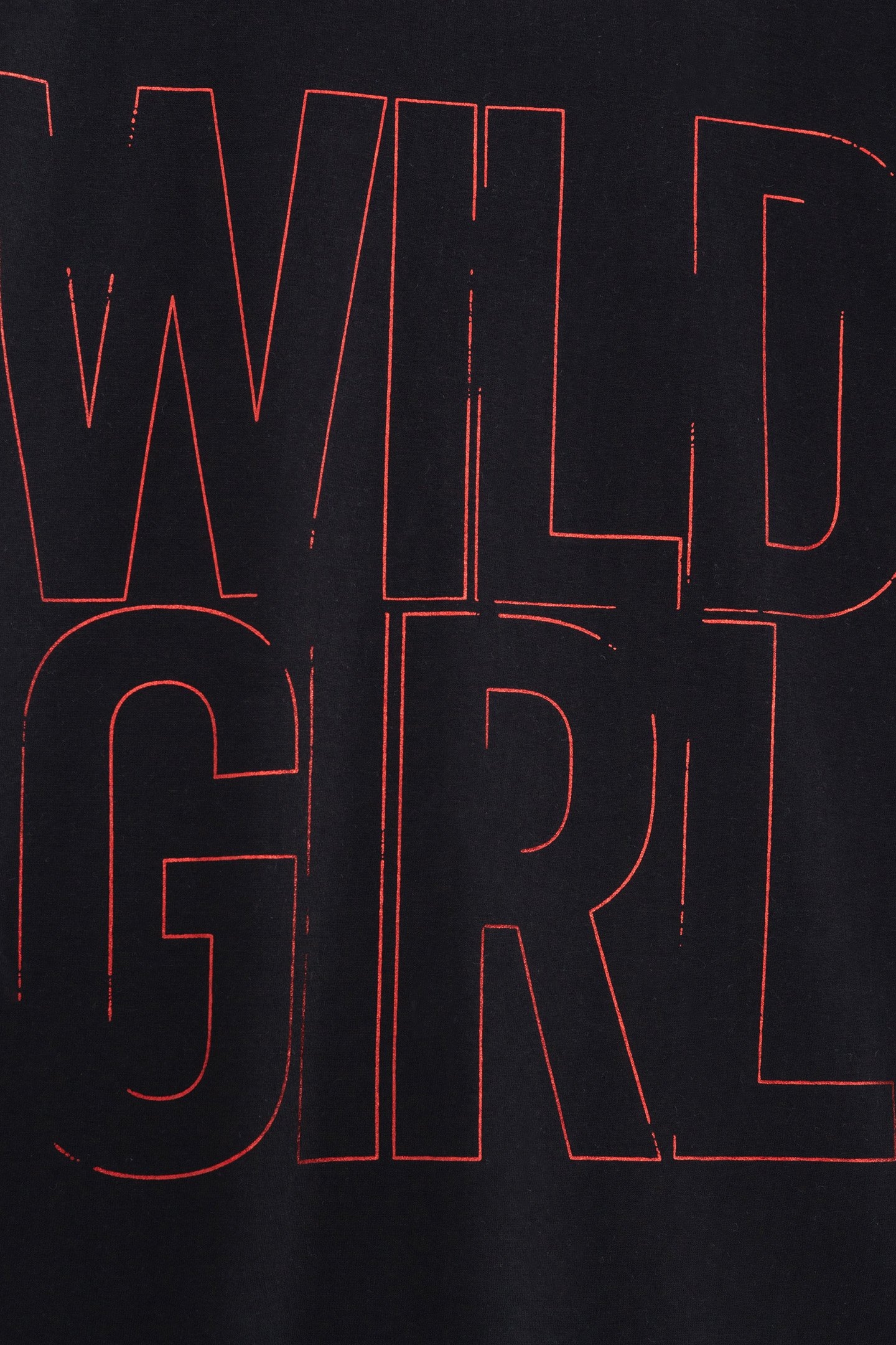 BLACK FUZZY TEE-SHIRT 2