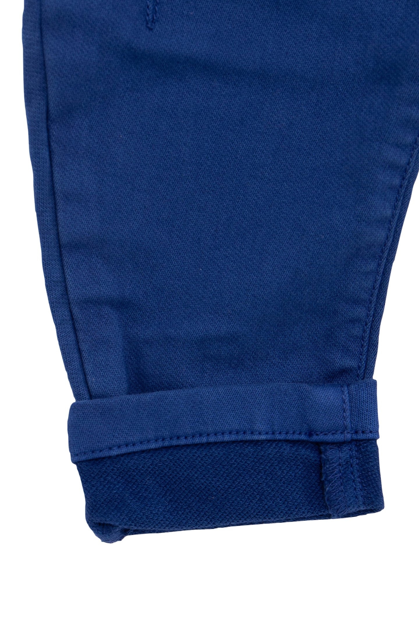 BABY BOY'S COMFORT BLUE ELASTICATED WAIST UPCYCLED JEANS 5