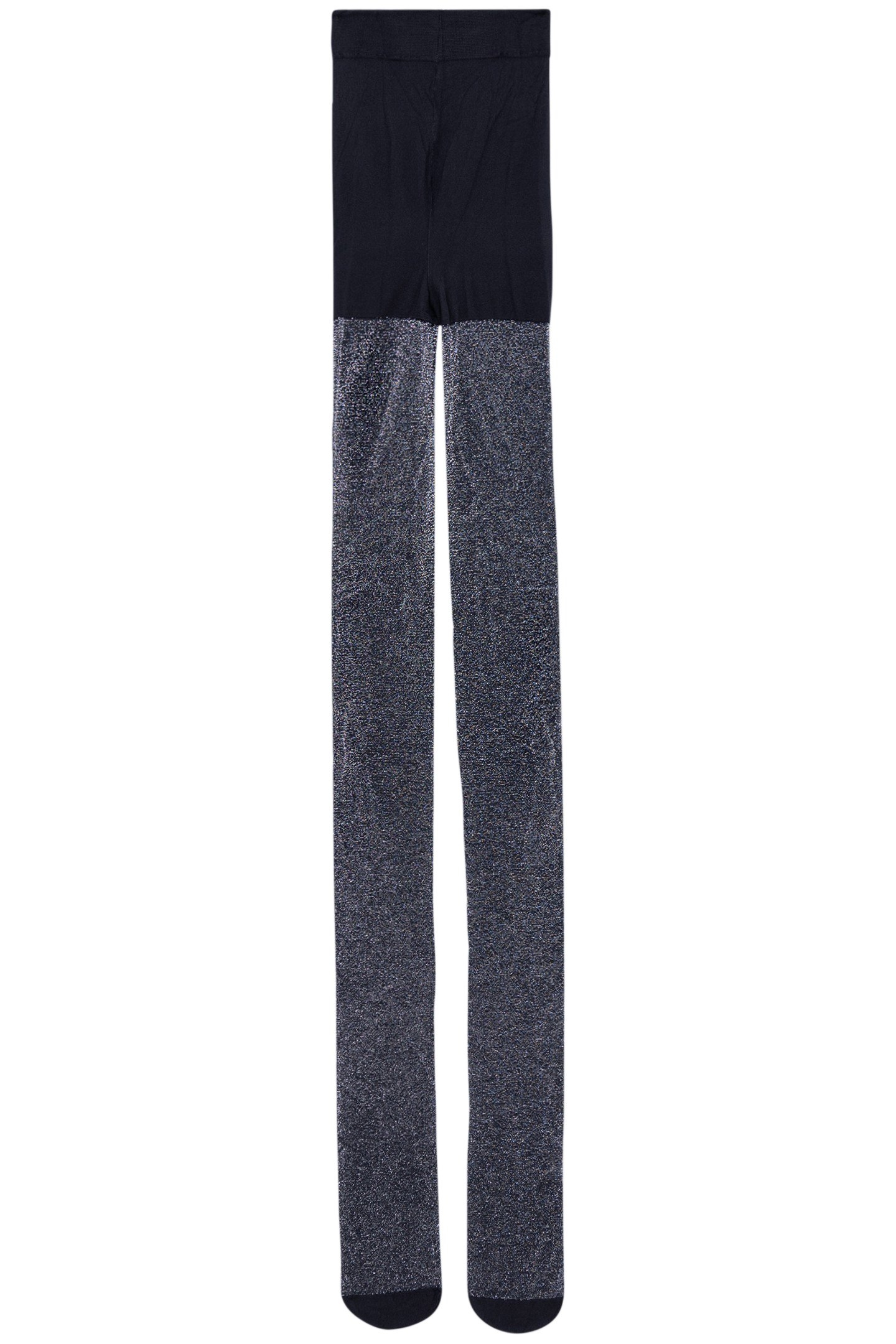 SILVER TIGHTS IN GIRL'S VOILE 1