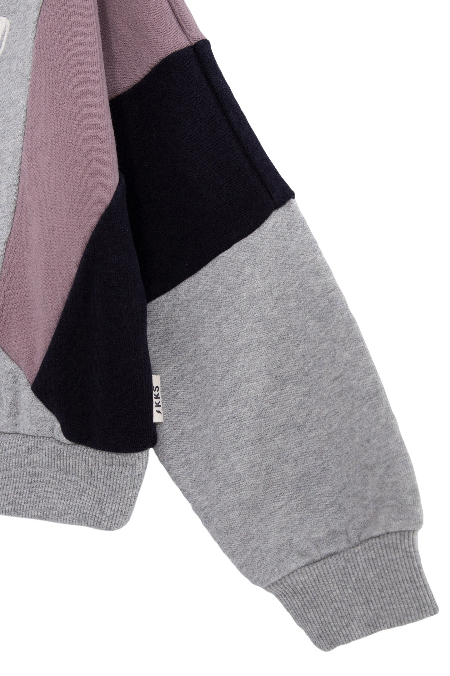 GIRL'S GREY HEART-PLANET MAXI SWEATSHIRT 5