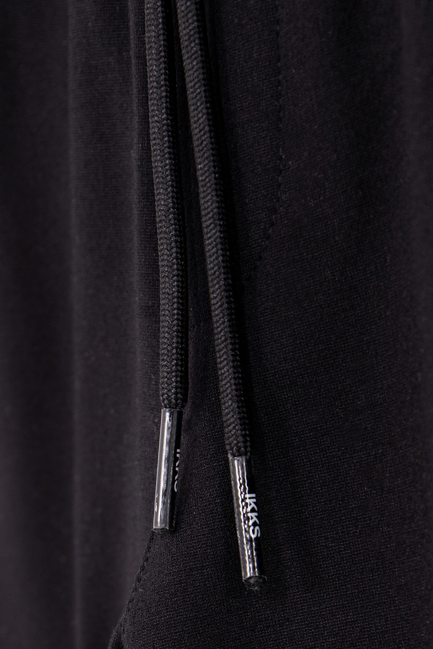 LOOSE BLACK BATTLE SPIRIT JOGGING SUIT FOR BOYS 6