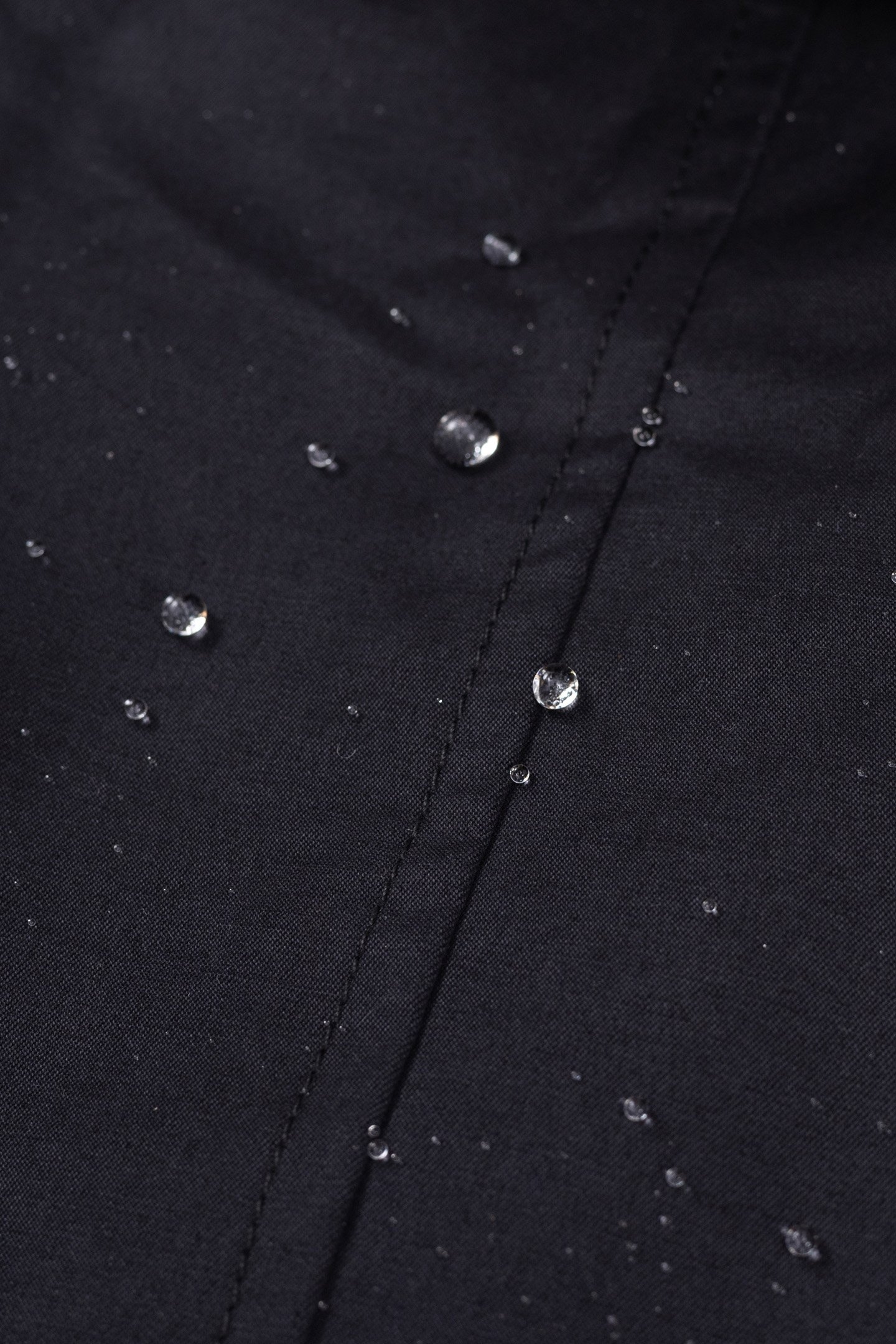 GIRL'S BLACK HOODED PARKA 6