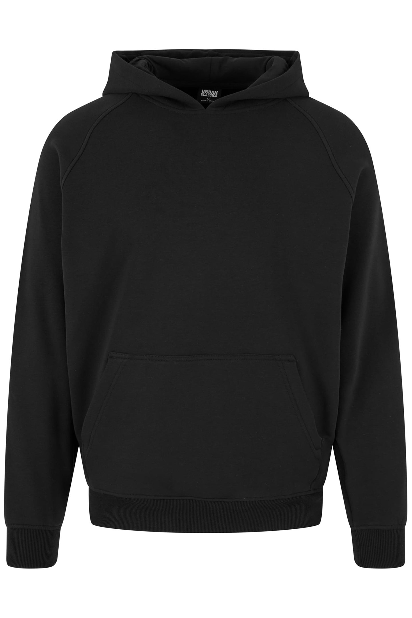 COSY RAGLAN HOODY BLACK 1